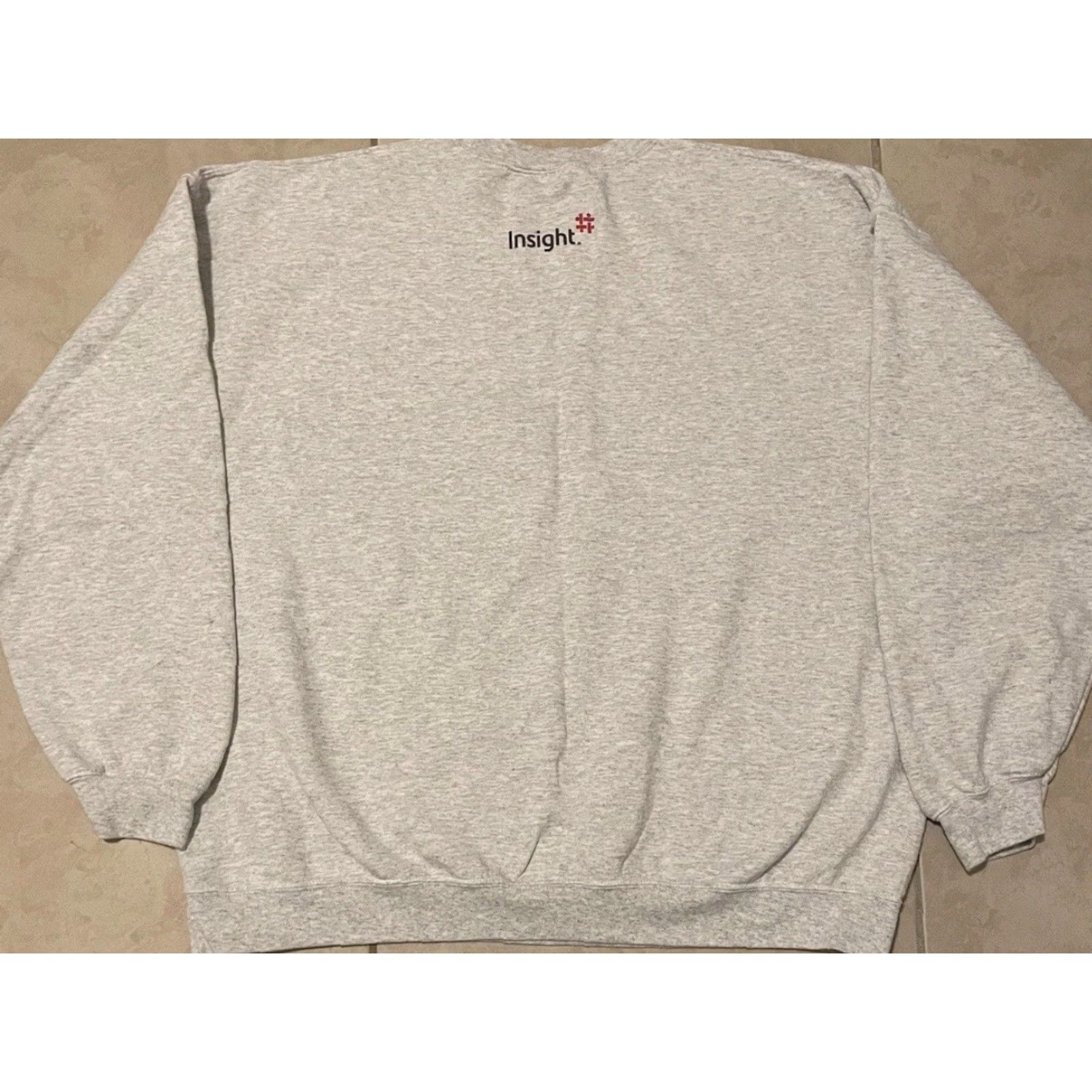 Apple VINTAGE HP Intel Sweatshirt Hoodie 2XL Gray Mens 90s Y2K Apple Microsoft Internet Computer Grunge Hip Hop Punk Retro Rock Tech USA Size US XXL / EU 58 / 5 - 2 Thumbnail