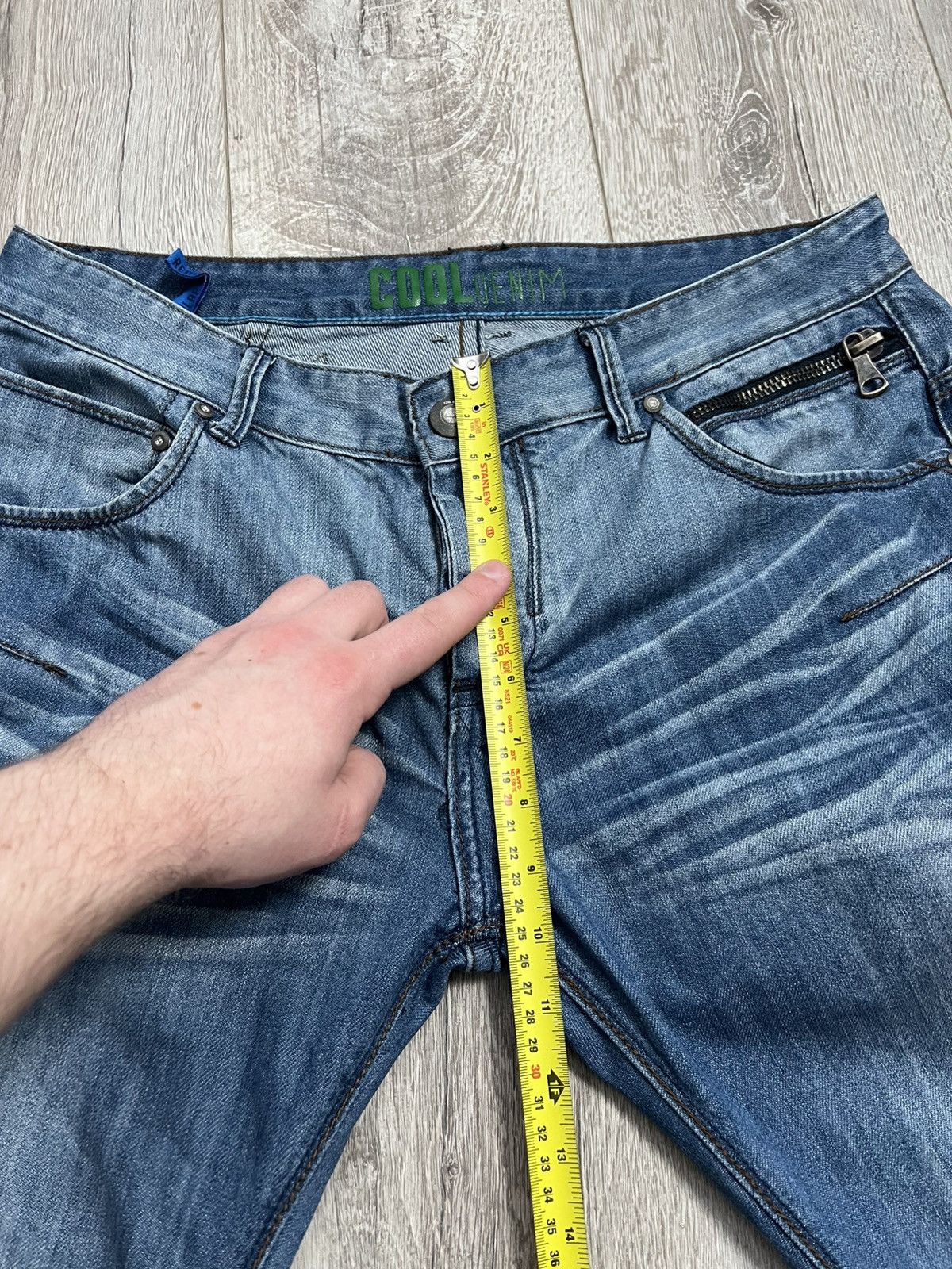 Other Y2K Jeans Crazy Fit Denim Pants 2000s Slim Size US 34 / EU 50 - 14 Thumbnail