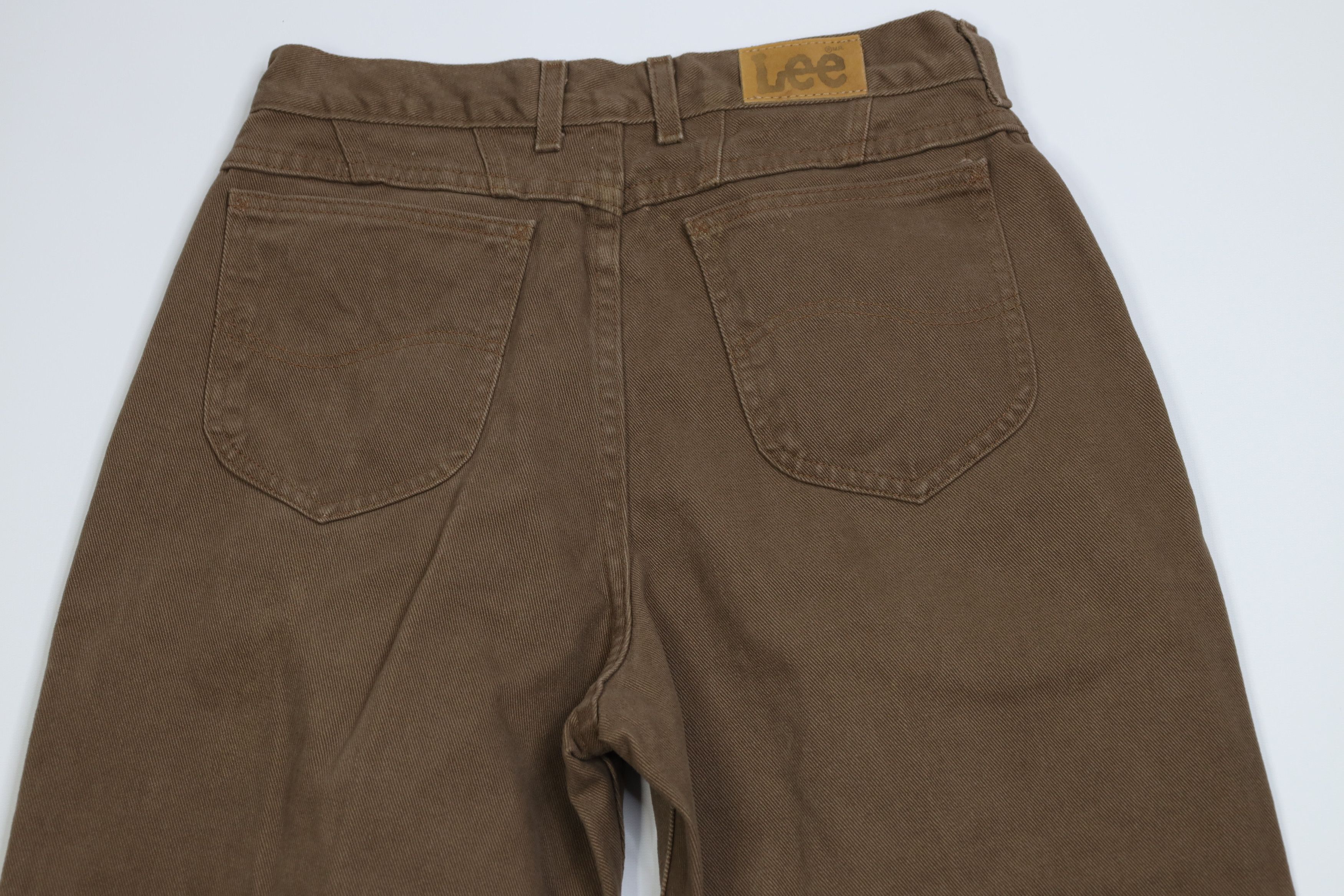 Lee Vintage 90s Lee Relaxed Fit Tapered Leg Jeans Brown USA Size 36" / US 14 / IT 50 - 10 Thumbnail
