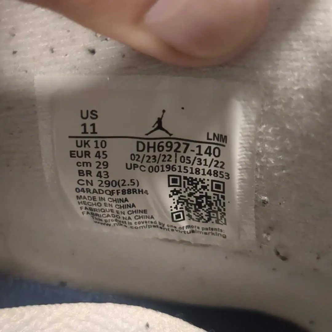 Jordan Brand Jordan 4 Retro Midnight Navy DH6927 140 Size 11 US Men Size US 11 / EU 44 - 6 Thumbnail