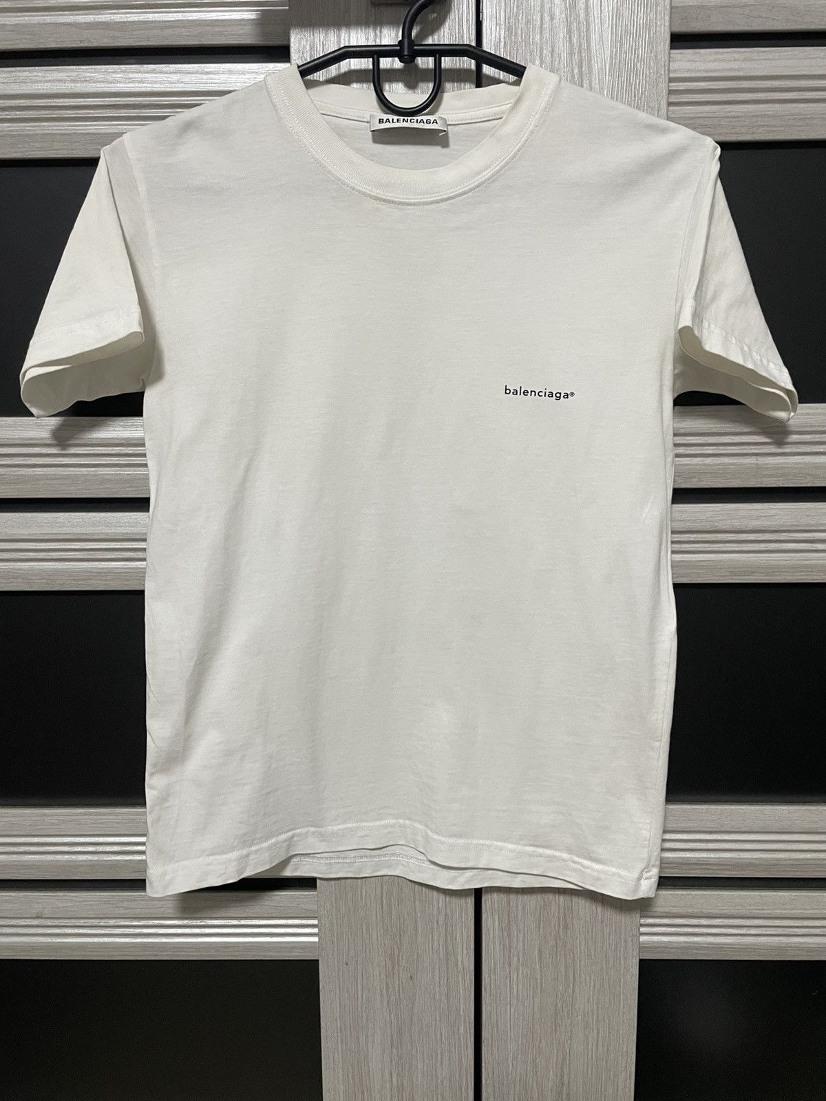 Balenciaga Balenciaga Archetype Logo T Shirt Size US XXS / EU 40 - 1 Thumbnail
