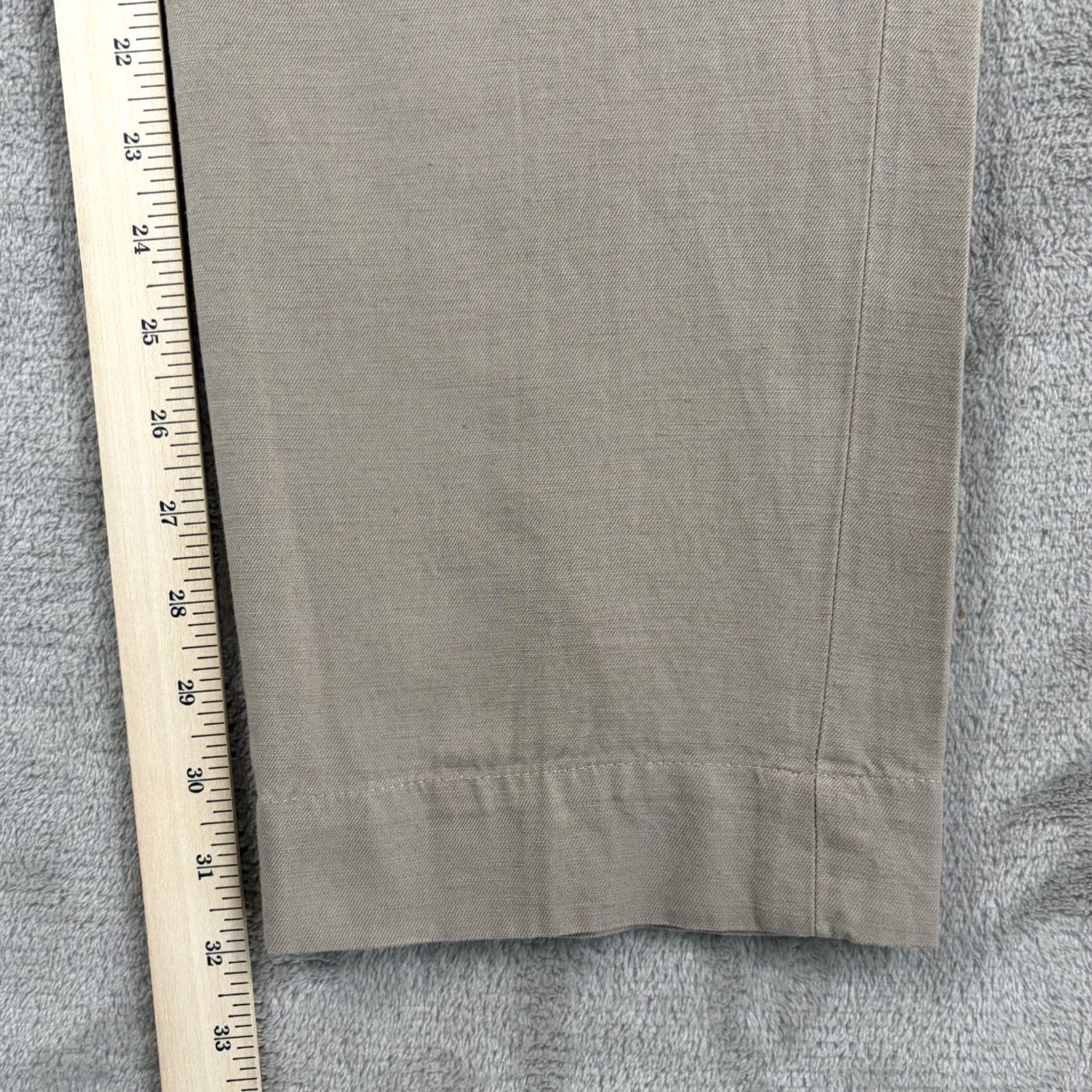 Brooks Brothers Brooks Brothers Beige Linen Blend Mens 36x32 NWOT Chino Pants Size US 36 / EU 52 - 6 Thumbnail