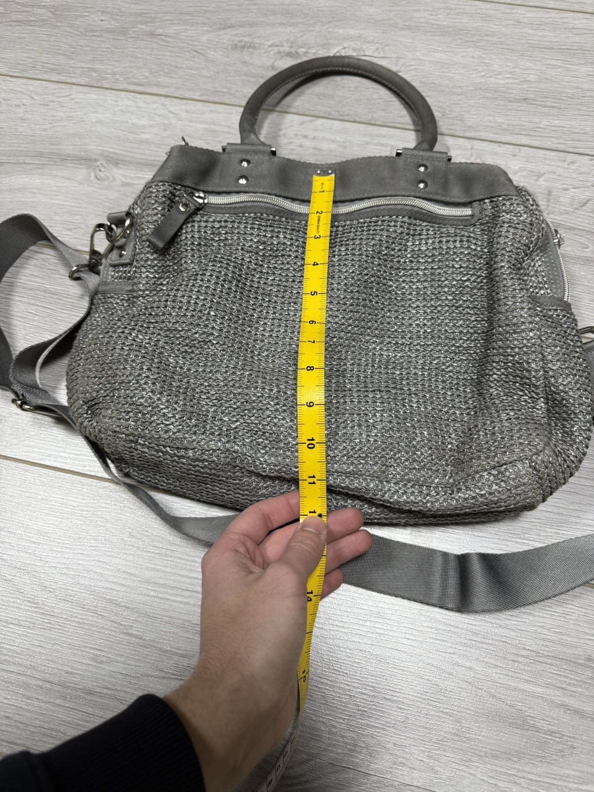 Vintage GGL George Gina woven savory skies crossbody carabiner bag Size ONE SIZE - 13 Thumbnail