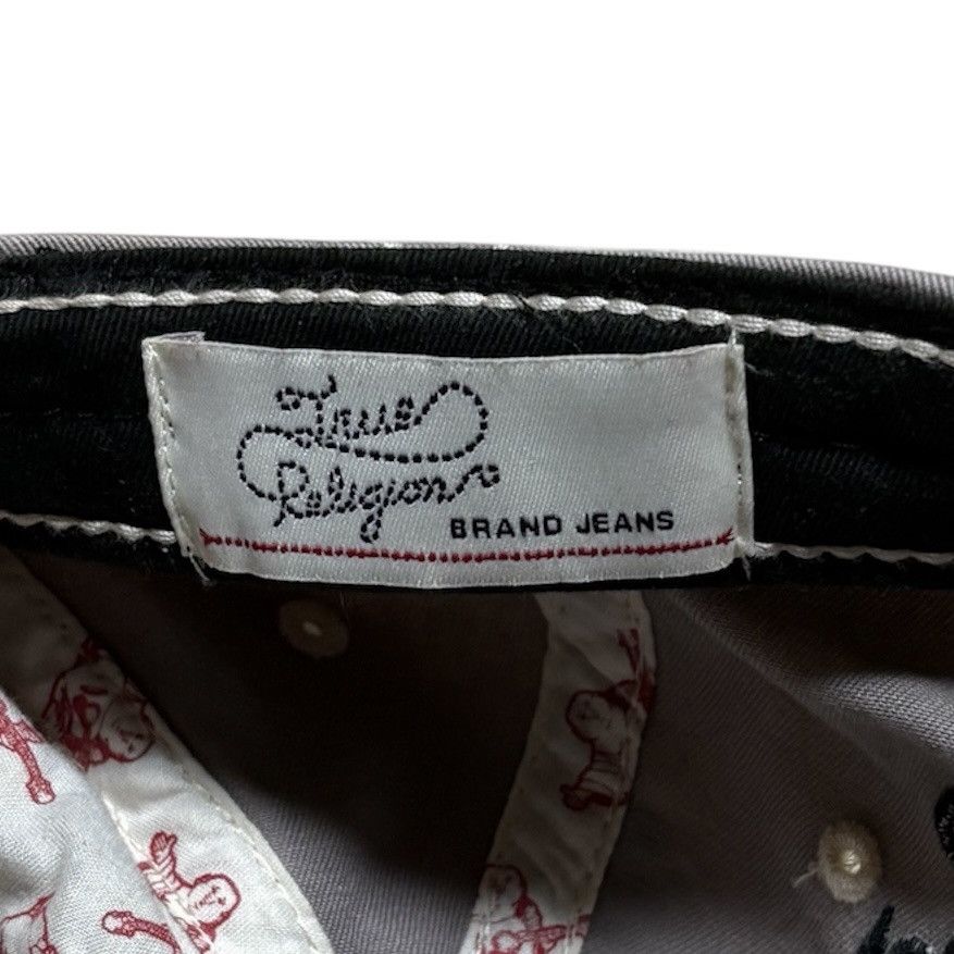 True Religion 2000s TRUE RELIGION DISTRESSED CAP DESTROYED HAT Size ONE SIZE - 14 Thumbnail