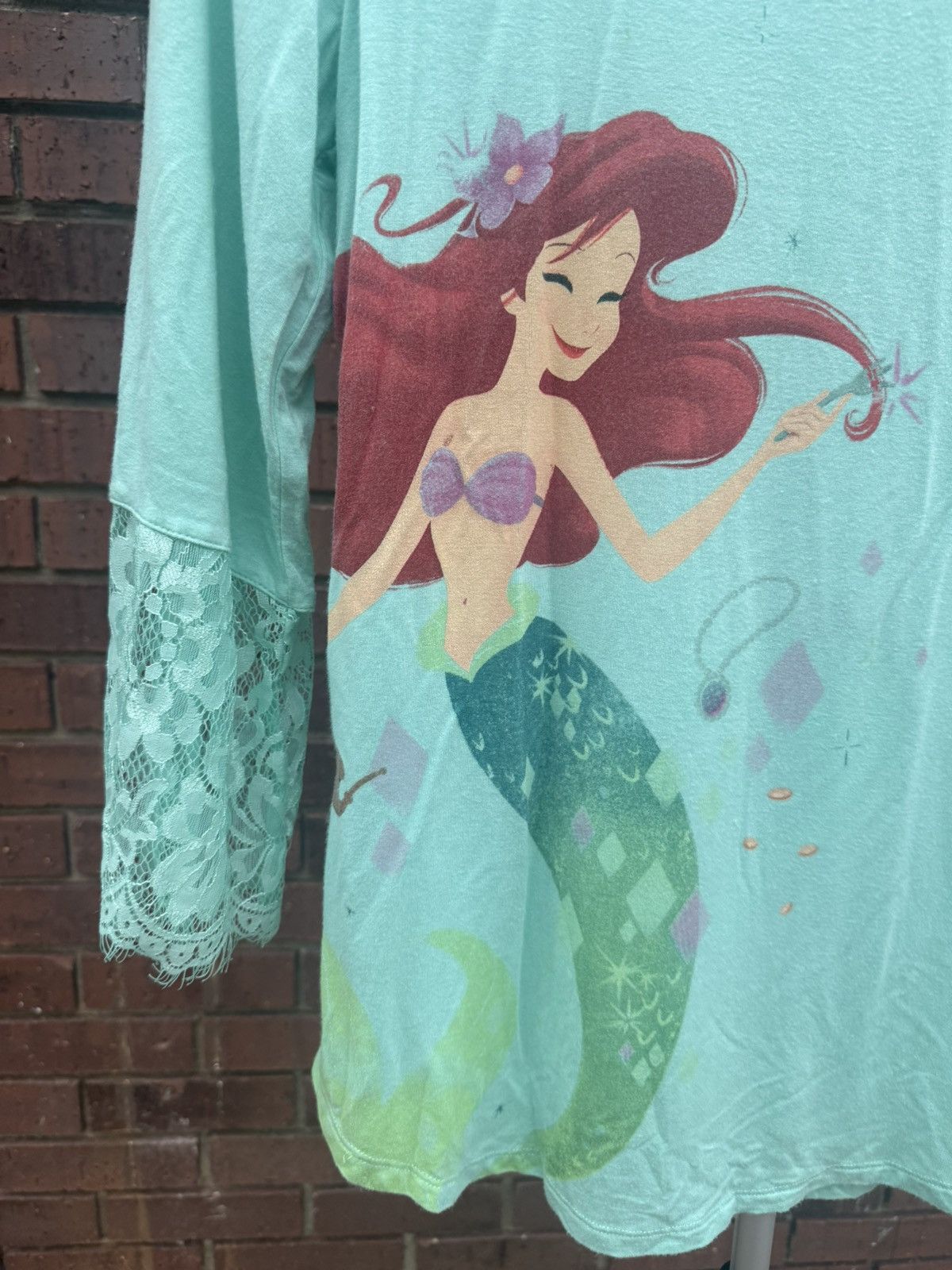 Disney Disney Parks Little Mermaid Princess Ariel Lace Tunic Top Size M / US 6-8 / IT 42-44 - 2 Thumbnail