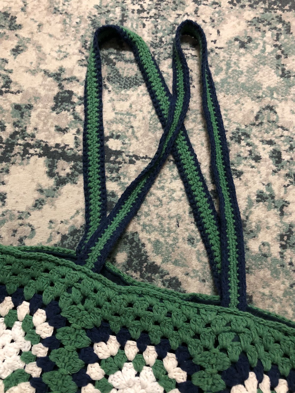 Japanese Brand × Tsumori Chisato Niko And ... Crochet Knitted Bohemian Tote/Sling Bag Size ONE SIZE - 9 Thumbnail