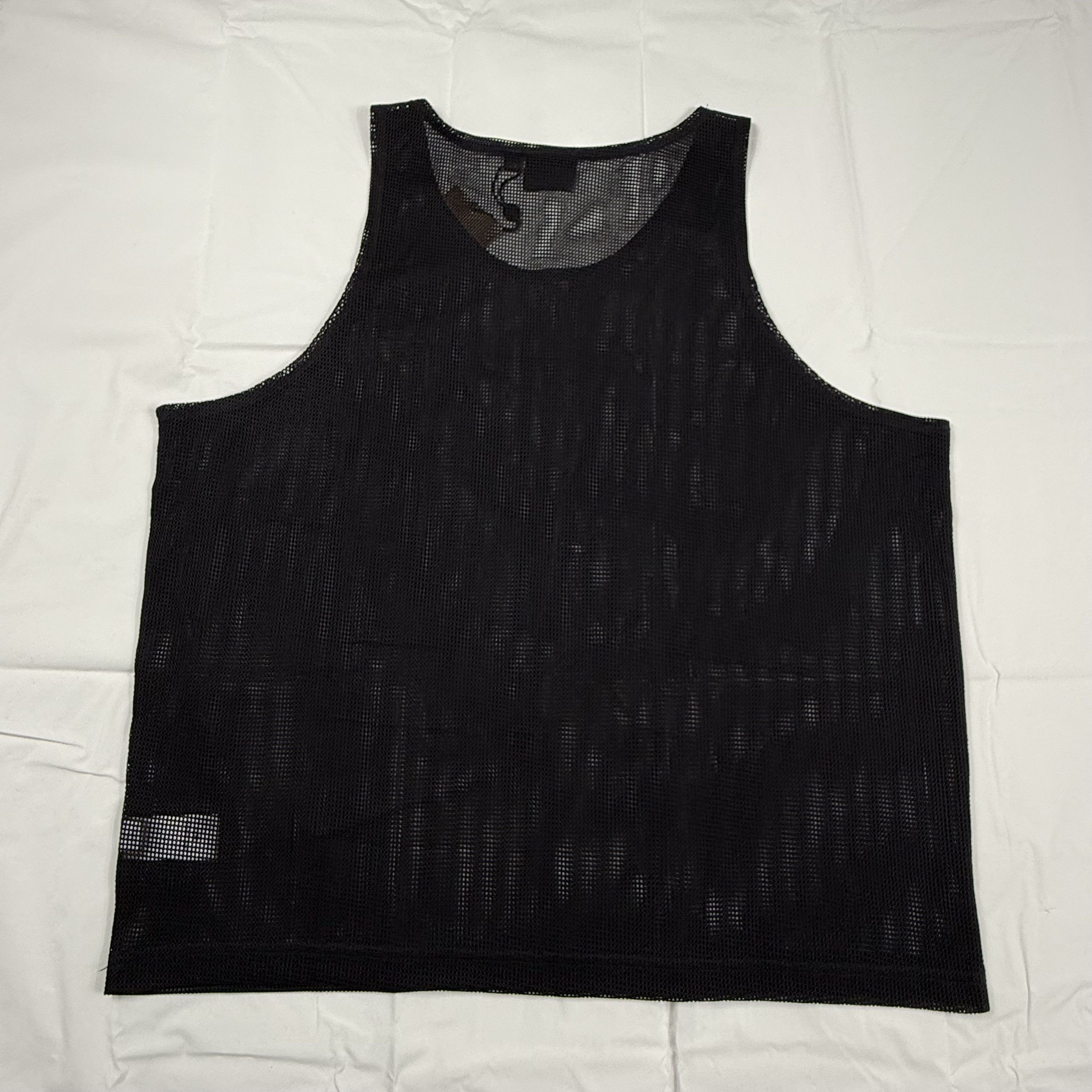 DENIM TEARS × Stussy Stussy x Denim Tears DT Mesh Tank Top Black Graphic Size US L / EU 52-54 / 3 - 11 Thumbnail