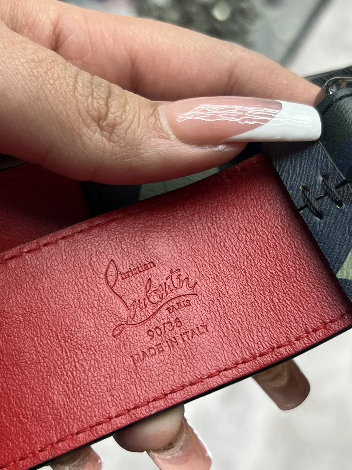 Christian Louboutin Christian Louboutin Spike Belt Size 32 - 7 Thumbnail