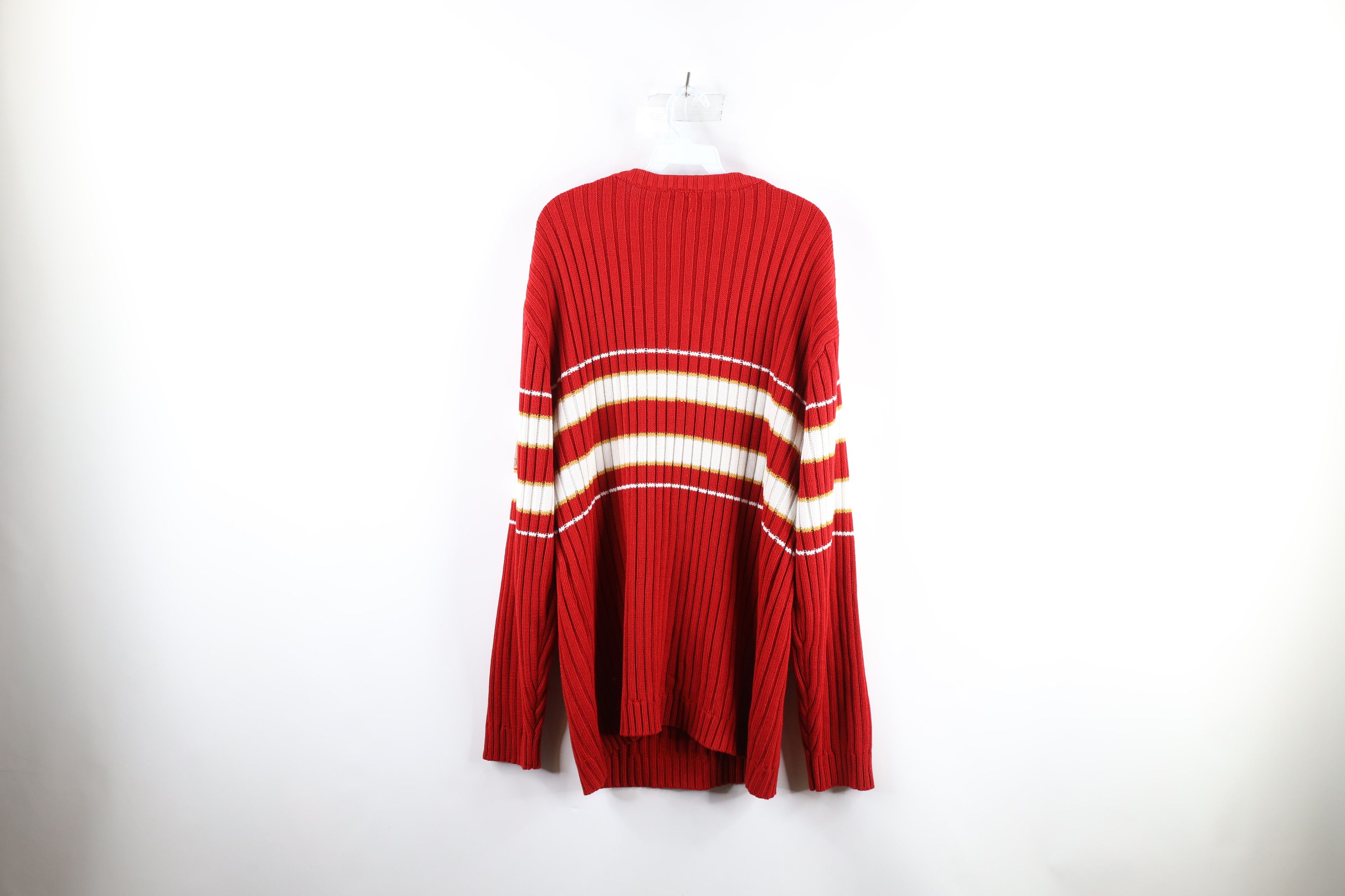 Southpole × Vintage Vintage 90s Southpole Baggy Fit Ribbed Knit Crewneck Sweater Size US XL / EU 56 / 4 - 7 Thumbnail