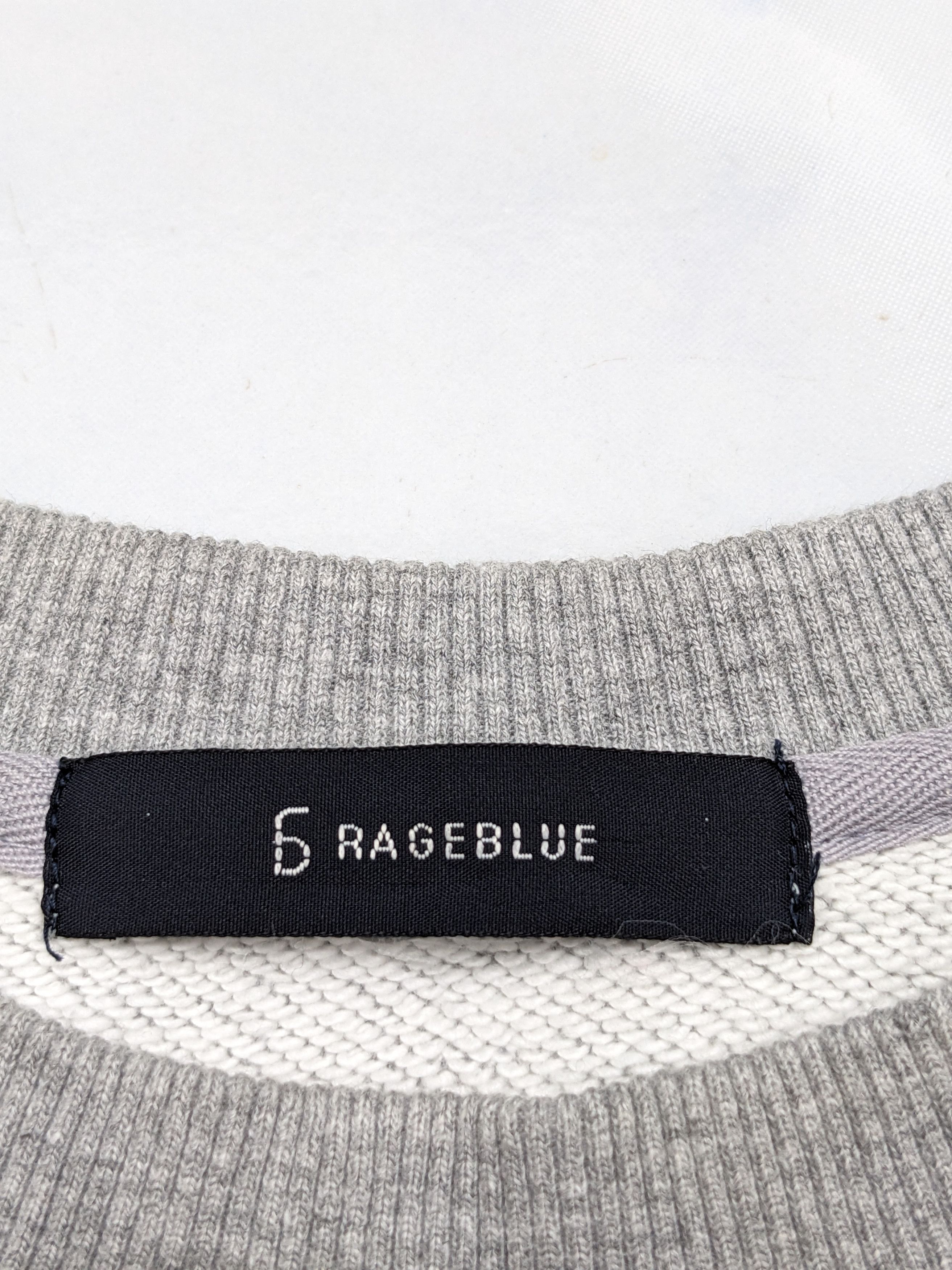 Japanese Brand RAGEBLUE S.V.P. Graphic Crewneck Japanese Casual Sweatshirt Size US L / EU 52-54 / 3 - 9 Thumbnail