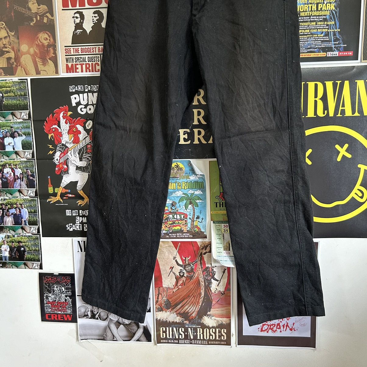Comme Ca Ism Vintage Comme Ça|Comme Ça| Comme Ça Black Pants Size US 32 / EU 48 - 4 Thumbnail