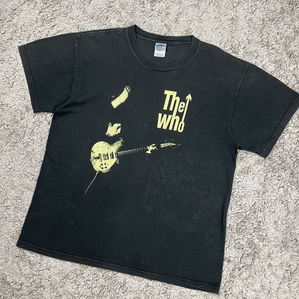 Band Tees Vintage The Who North America Tour T-shirt Size US L / EU 52-54 / 3 - 4 Thumbnail