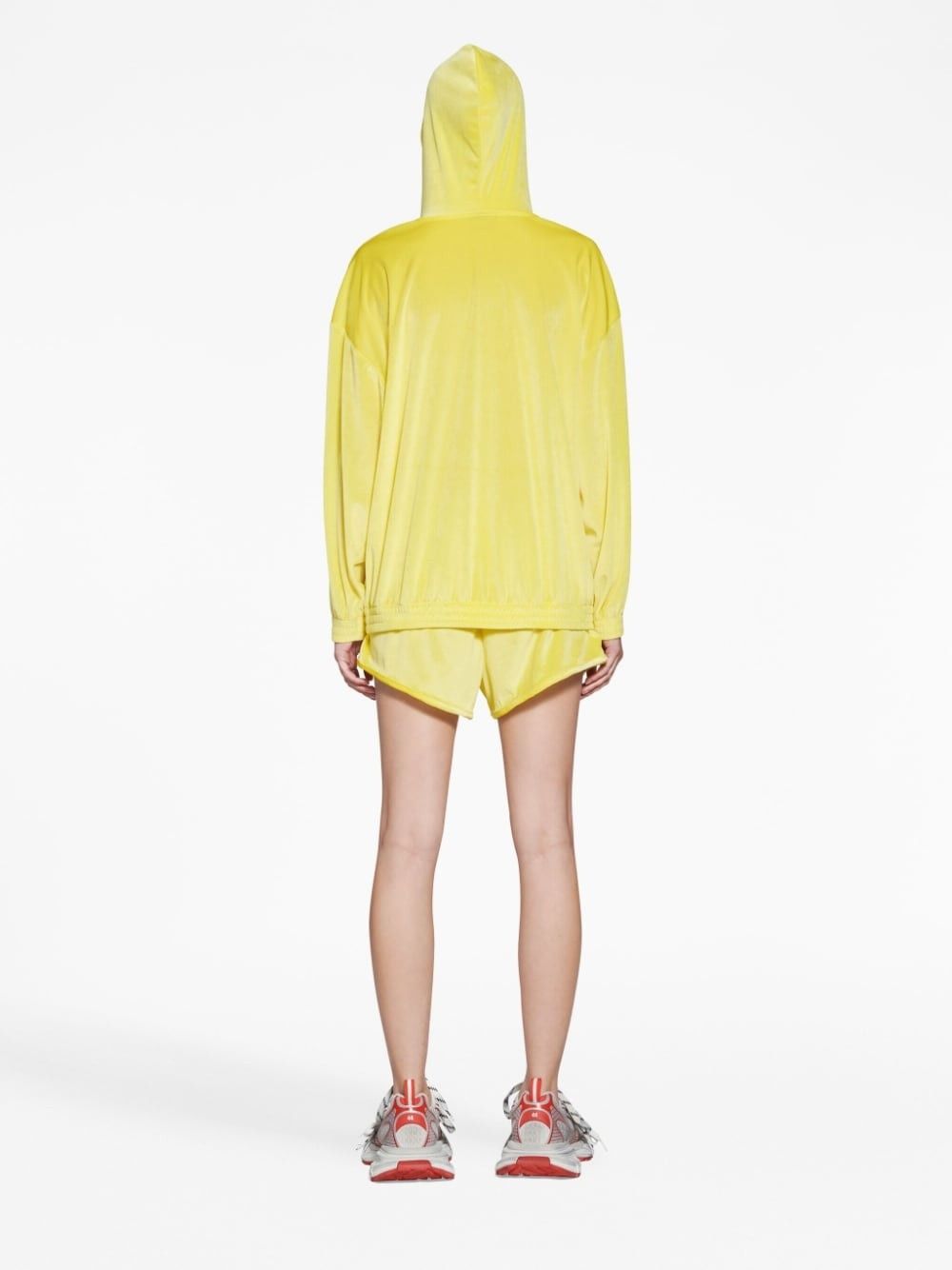 Balenciaga o1srvl11e1025 Zip-Up Hoodie Small Fit in Yellow Size M / US 6-8 / IT 42-44 - 4 Thumbnail