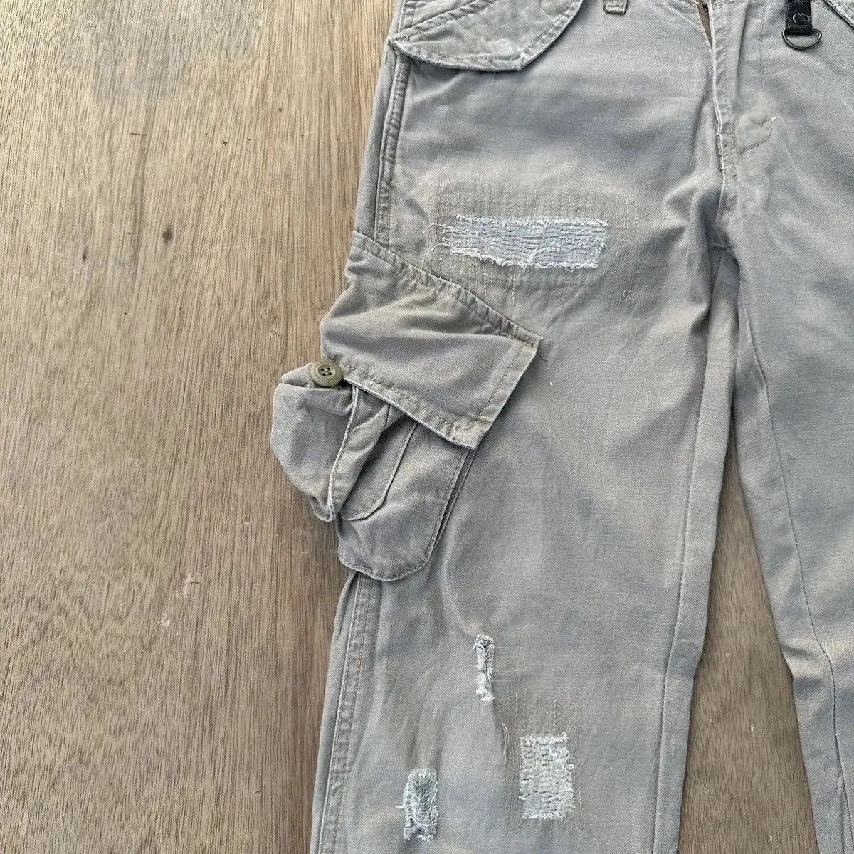 Voodoo Tactical 3D POCKET VINTAGE HCO TROUSERS TACTICAL VERYRARE CARGO PANTS Size US 28 / EU 44 - 3 Thumbnail