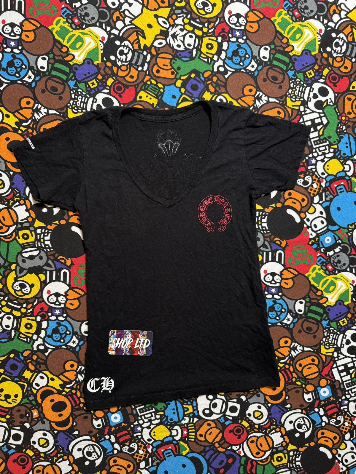 Chrome Hearts Chrome Hearts Womens Multi Cemetery Logo Tee Size M / US 6-8 / IT 42-44 - 3 Thumbnail