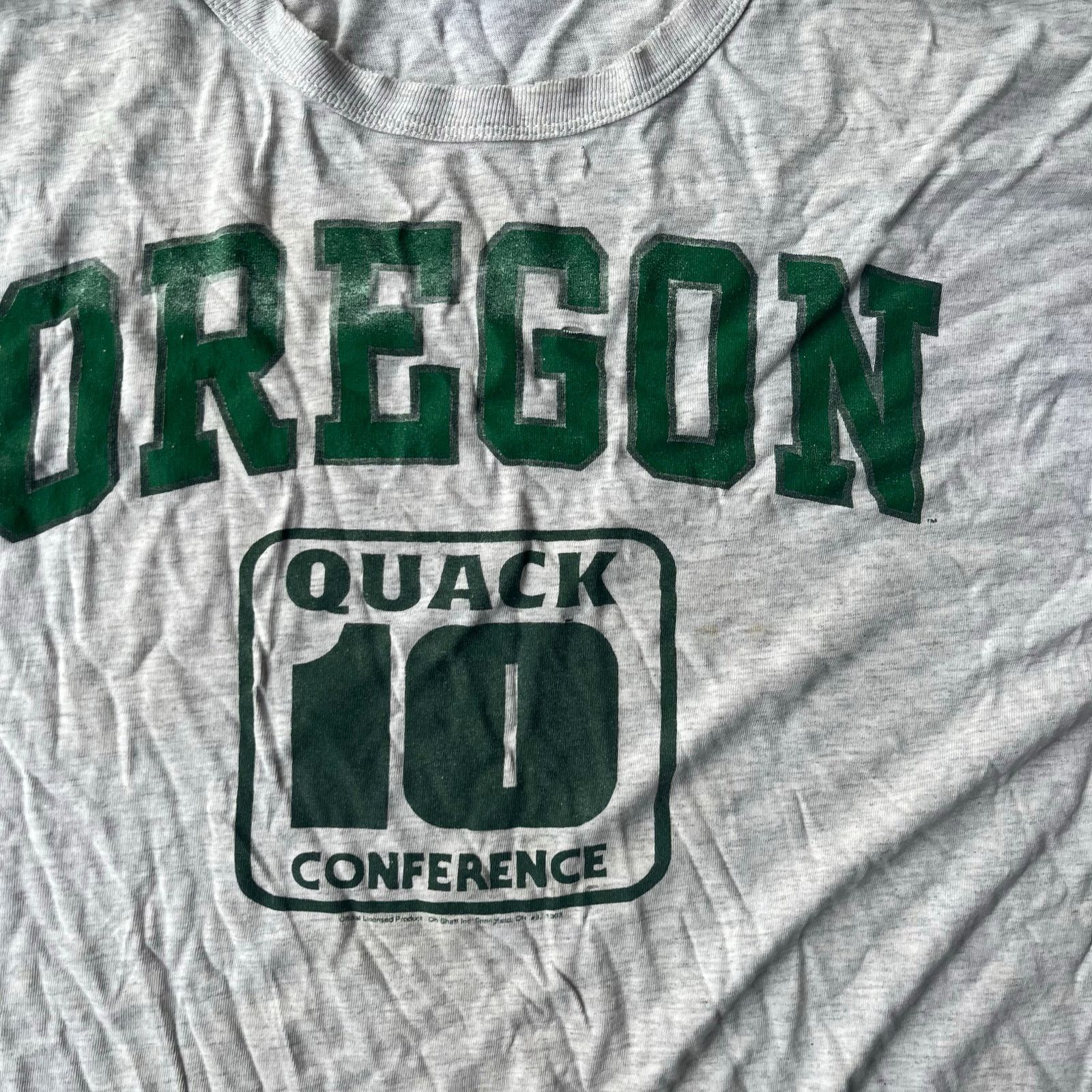 Vintage VINTAGE 80S OREGON DUCKS RUSSELL SHIRT 2XL Size US XXL / EU 58 / 5 - 4 Thumbnail