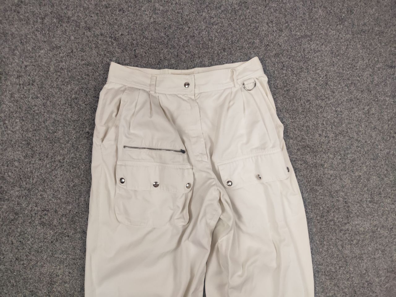 Jean Charles De Castelbajac Vintage Iceberg by J.C. Castelbajac Logo Cargo Cotton Pants Size 32" / US 10 / IT 46 - 3 Thumbnail
