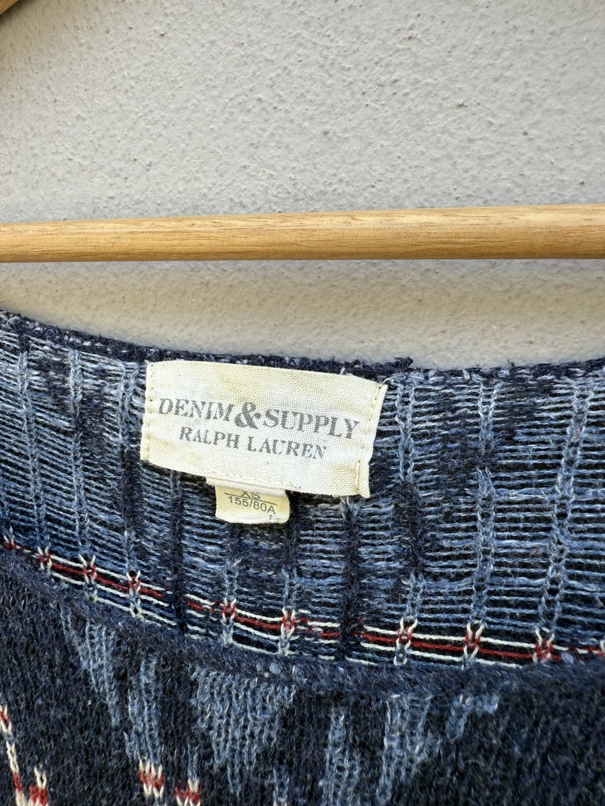 Denim & Supply Ralph Lauren Denim & Supply by Ralph Lauren Aztec Knitted Loose Collar Size S / US 4 / IT 40 - 3 Thumbnail