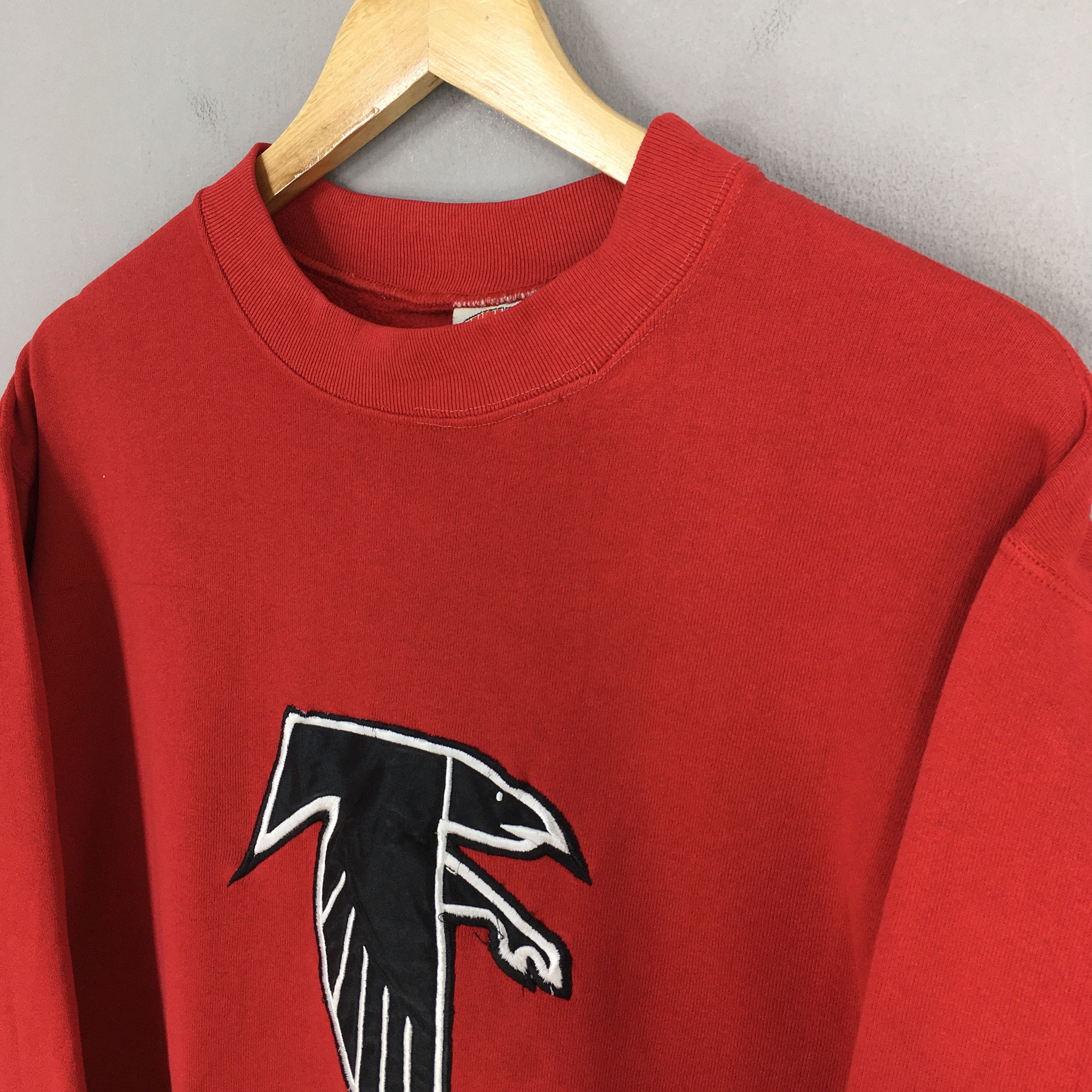 NFL Vintage Atlanta Falcons Rugby NFL Sweatshirt Medium Size US M / EU 48-50 / 2 - 3 Thumbnail