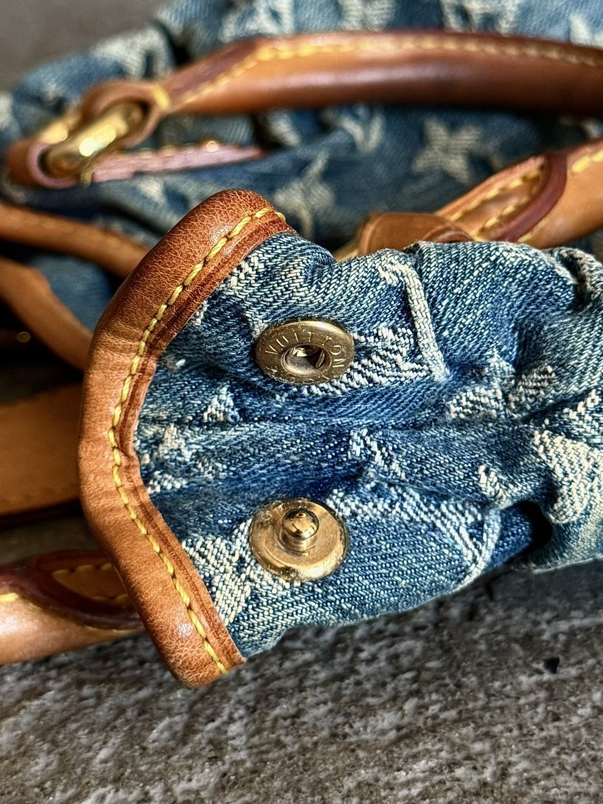 Louis Vuitton × Marc Jacobs Louis Vuitton - Marc Jacobs - 2005 - Mini Pleaty Denim Bag Size ONE SIZE - 23 Thumbnail