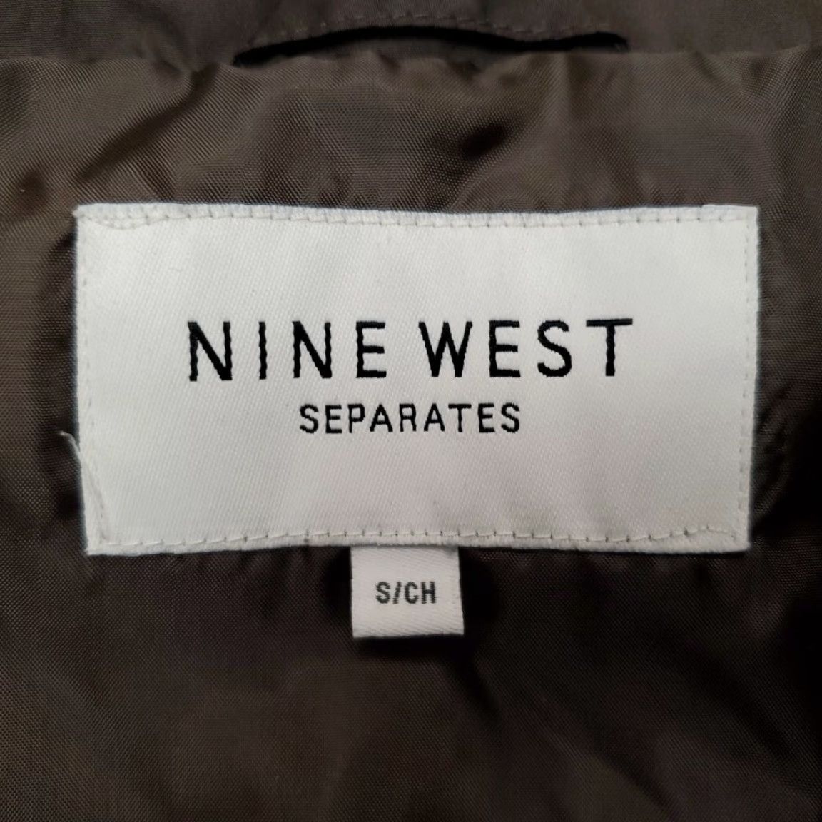 Nine West VINTAGE Nine West Puffer Vest Womens S Brown Quilted Down Lightweight Outdoors Gorp Size S / US 4 / IT 40 - 4 Thumbnail