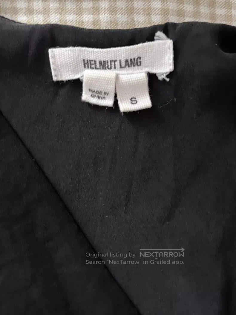 Helmut Lang Helmut Lang Black sleeveless irregular minimal cut top Size S / US 4 / IT 40 - 3 Thumbnail
