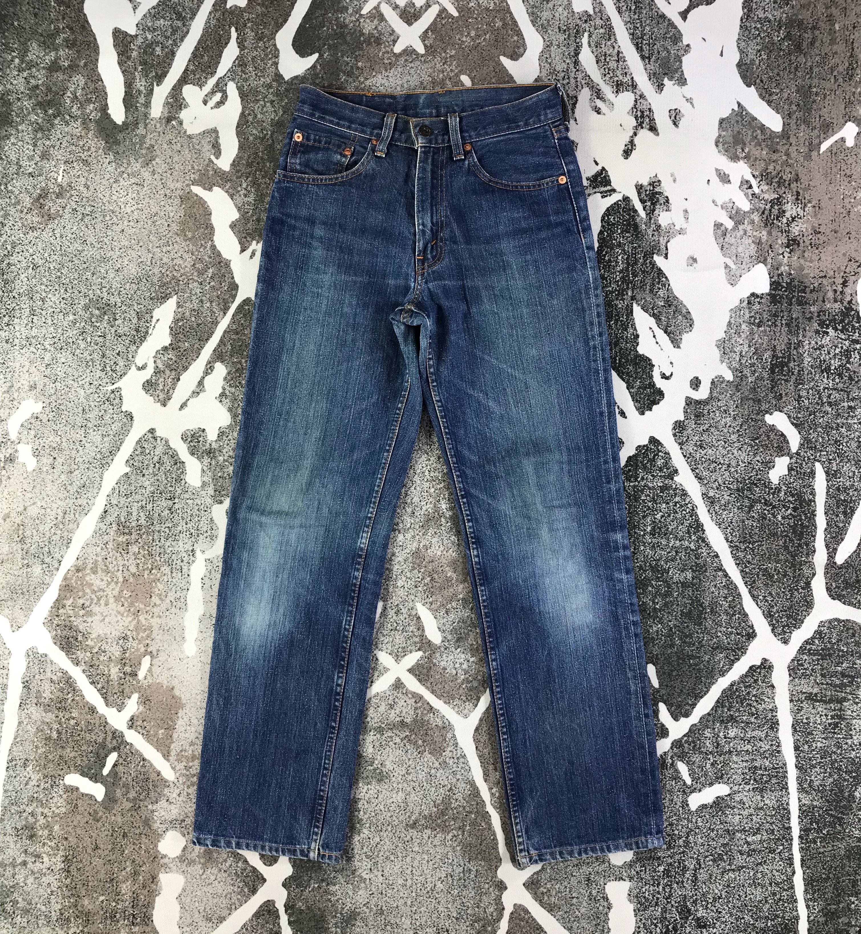 Levi's Vintage Levis 502 Jeans Blue Wash Denim KJ1524 Size 26" / US 2 / IT 38 - 1 Thumbnail