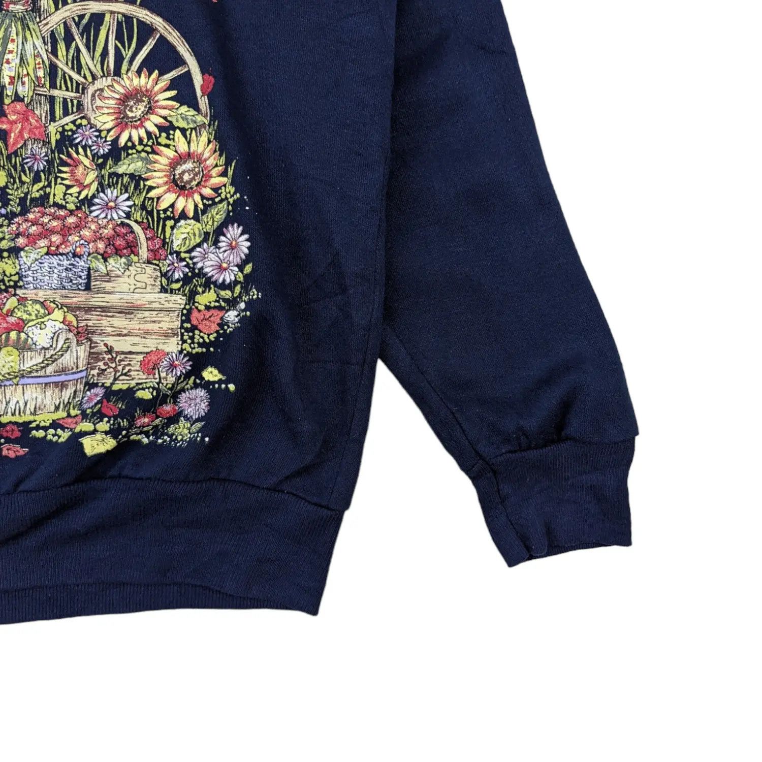 Vintage Vintage 90's BASIC EDITIONS Full Image Holiday Sweatshirt Size M / US 6-8 / IT 42-44 - 9 Thumbnail