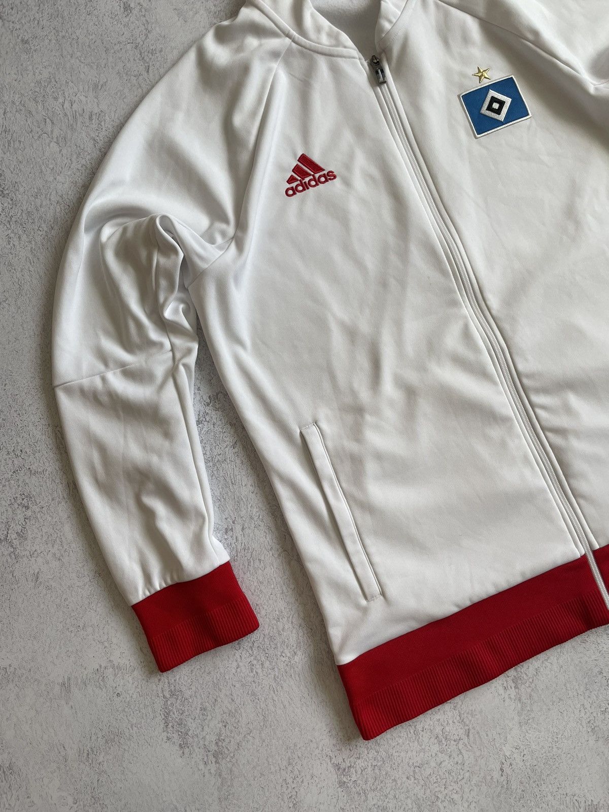 Adidas Adidas FC Hamburg Zip Track Y2K Soccer Size XL Size US XL / EU 56 / 4 - 2 Thumbnail
