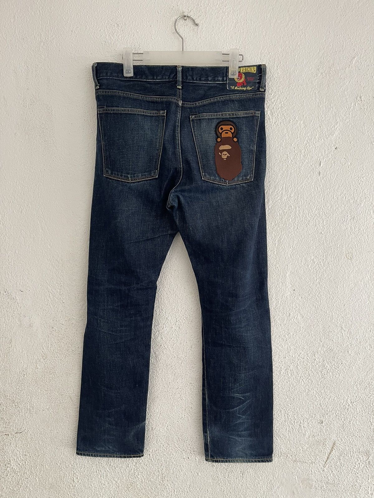 Bape Bape A Bathing Ape Baby Milo Jeans Size US 33 - 1 Thumbnail