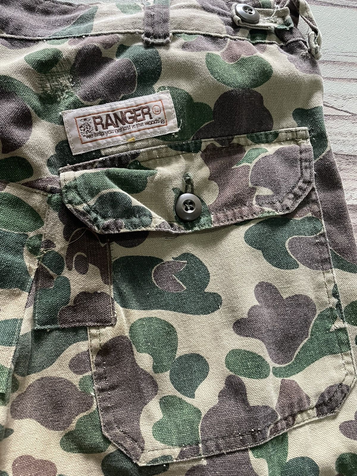 Vintage Vintage Ranger camo baker pants Size US 36 / EU 52 - 11 Thumbnail