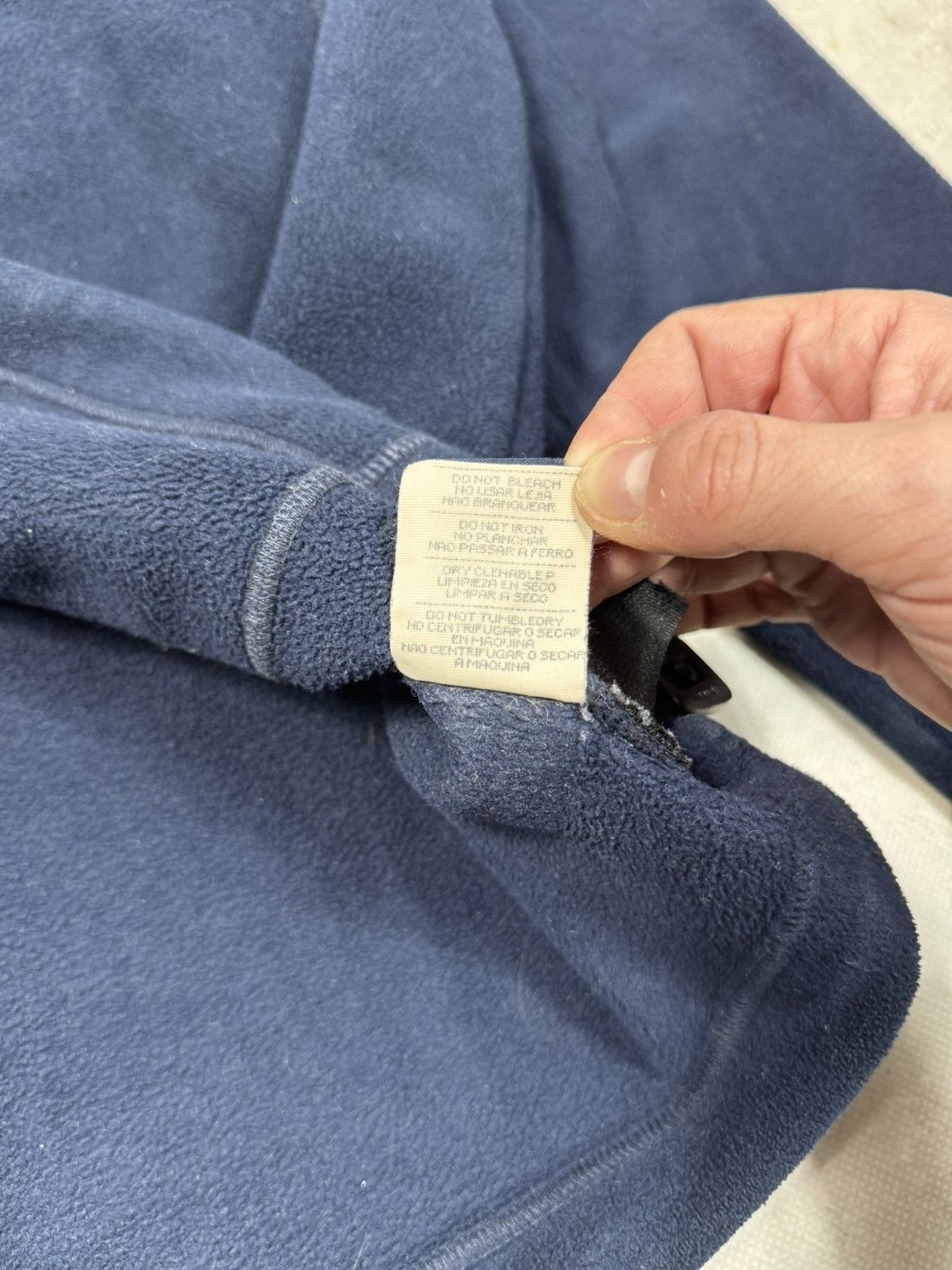 Ermenegildo Zegna Vintage Ermenegilgo Zegna Dark Blue Fleece Size US XXL / EU 58 / 5 - 9 Thumbnail