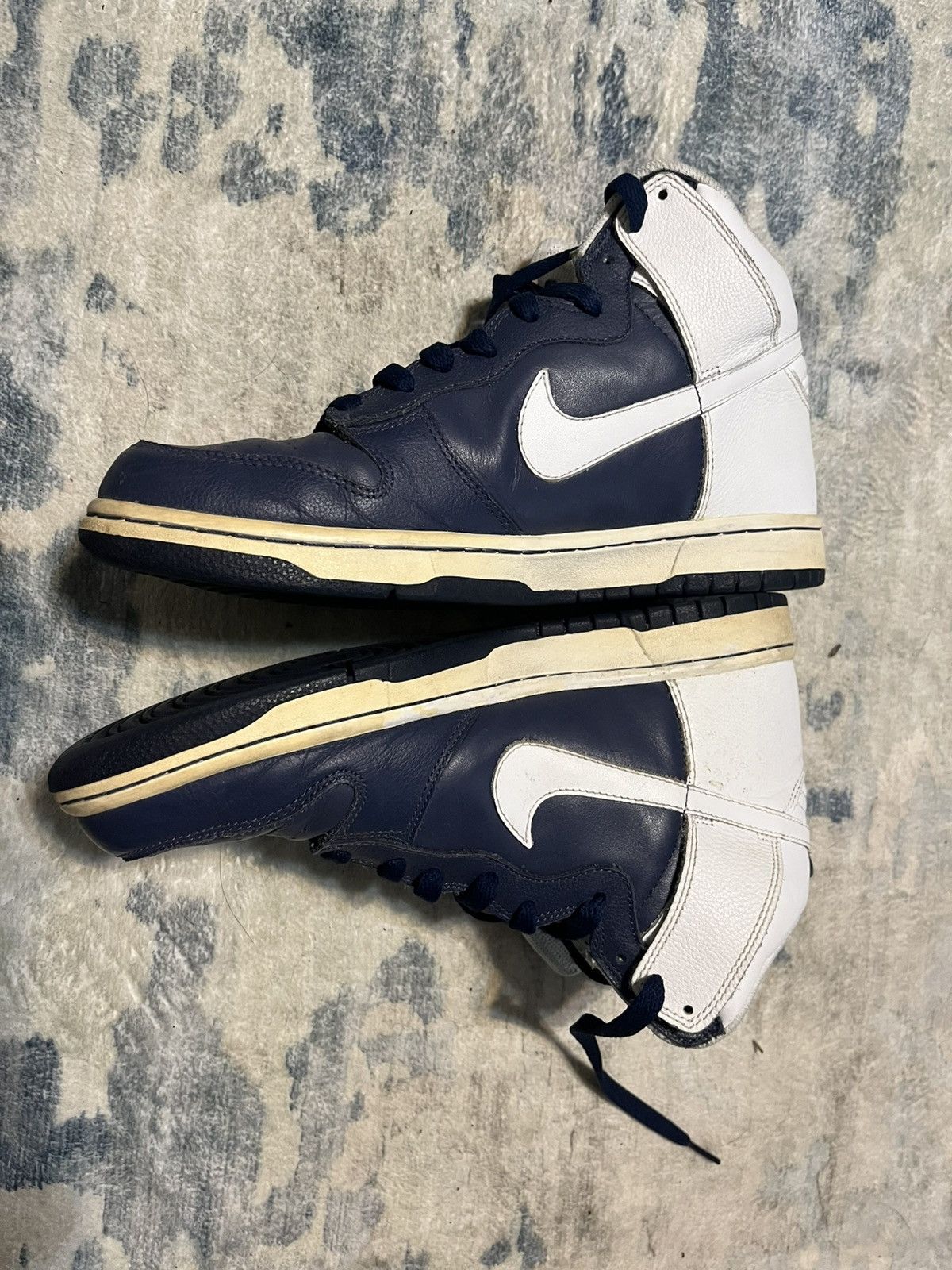 Nike Vintage Dunk High Navy Size US 10 / EU 43 - 3 Thumbnail