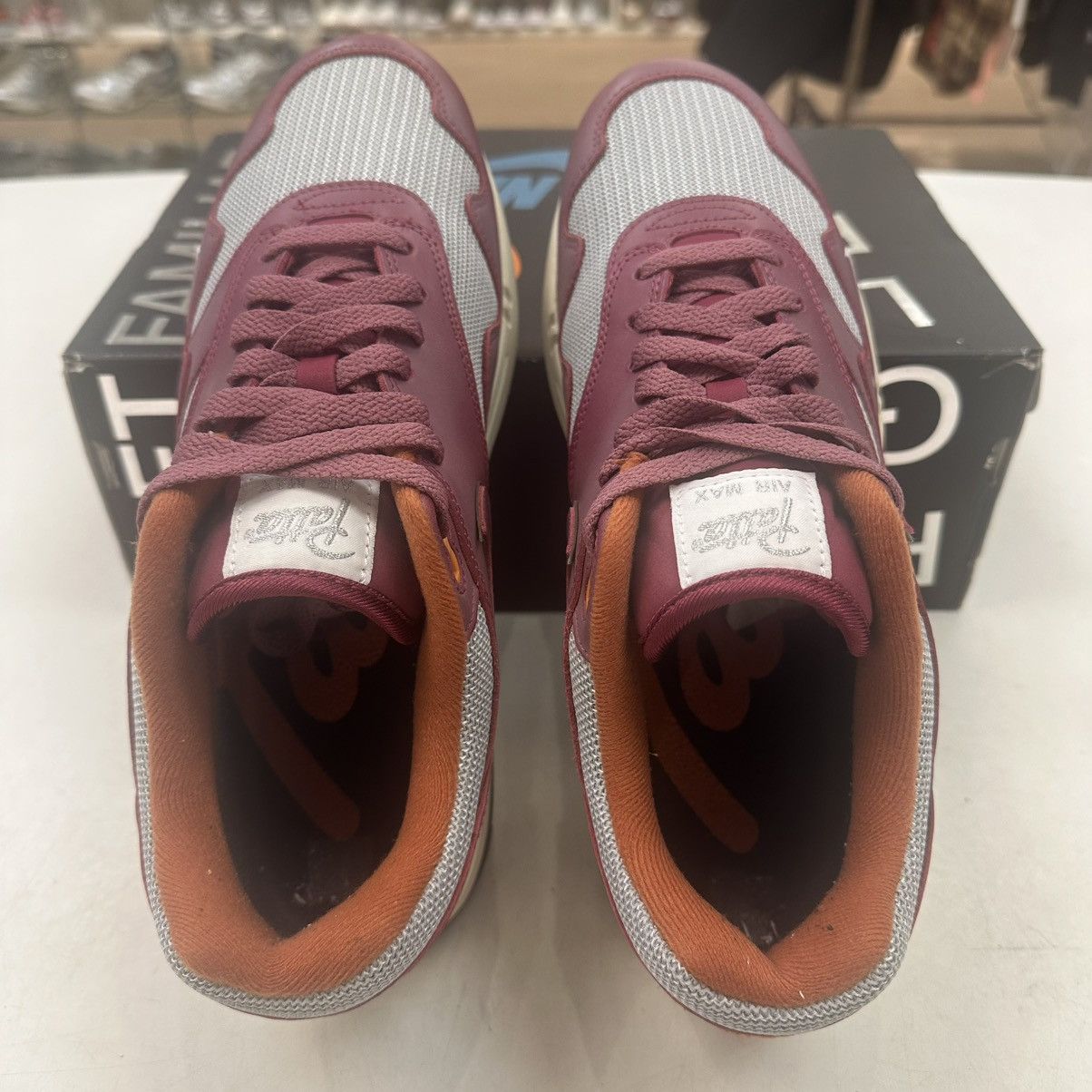 Nike × Patta Size 9.5 - Nike x Patta Air Max 1 Maroon - DO9549-001 Size US 9.5 / EU 42-43 - 3 Thumbnail