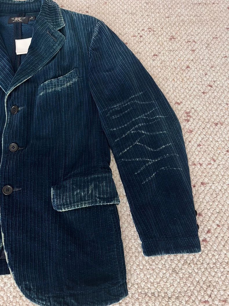 RRL Ralph Lauren RRL Ralph Lauren Old vintage blue dyed distressed corduroy Size US S / EU 44-46 / 1 - 4 Thumbnail