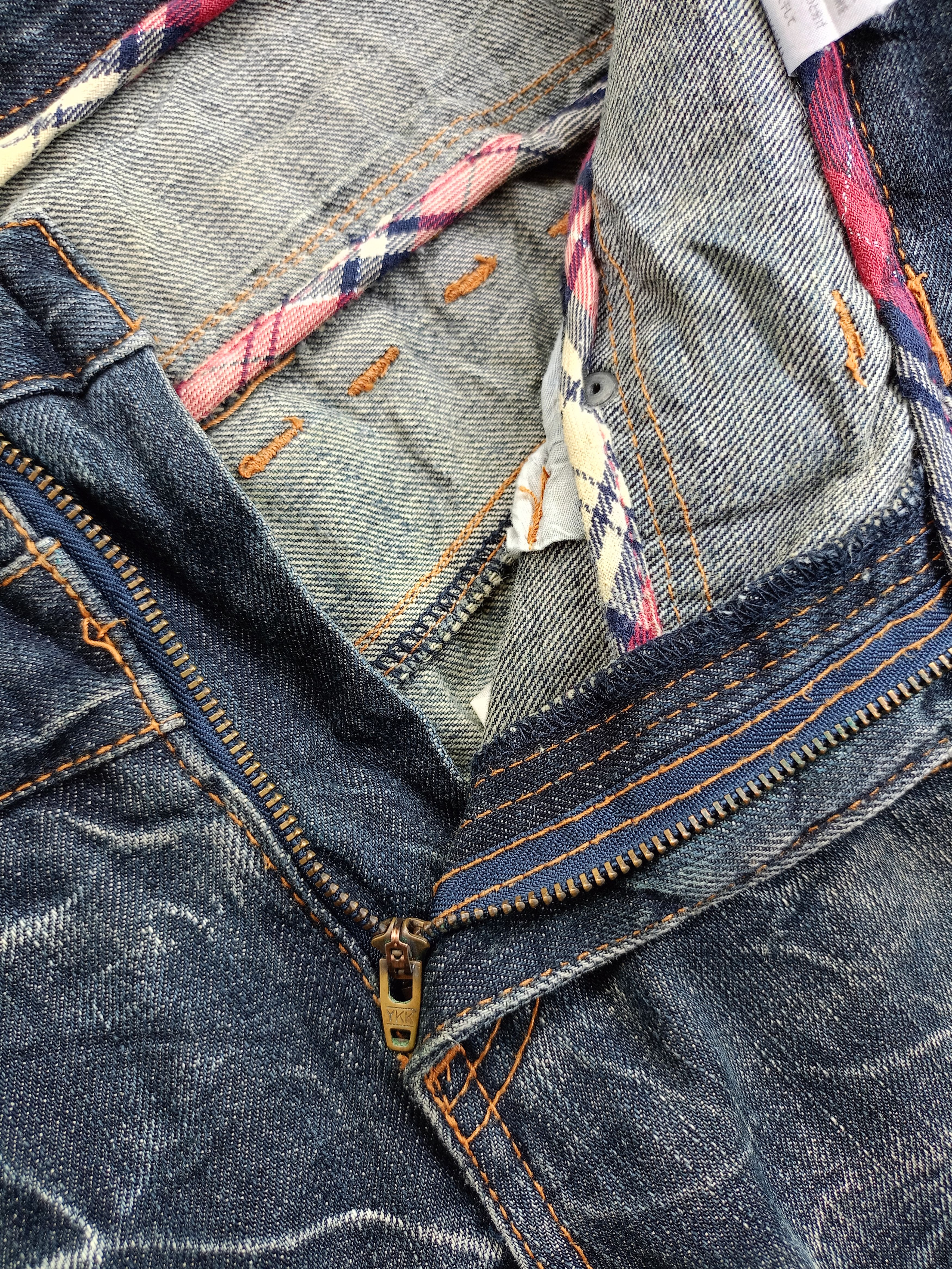 Japanese Brand × Vintage NYLAUS JEANS Japanese Brand Vintage Streetwear Denim Size US 32 / EU 48 - 16 Thumbnail