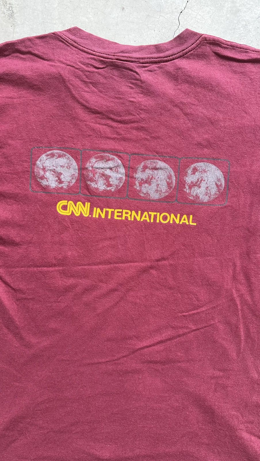 Vintage VINTAGE CNN INTERNATIONAL PROMO TEE Size US M / EU 48-50 / 2 - 5 Thumbnail