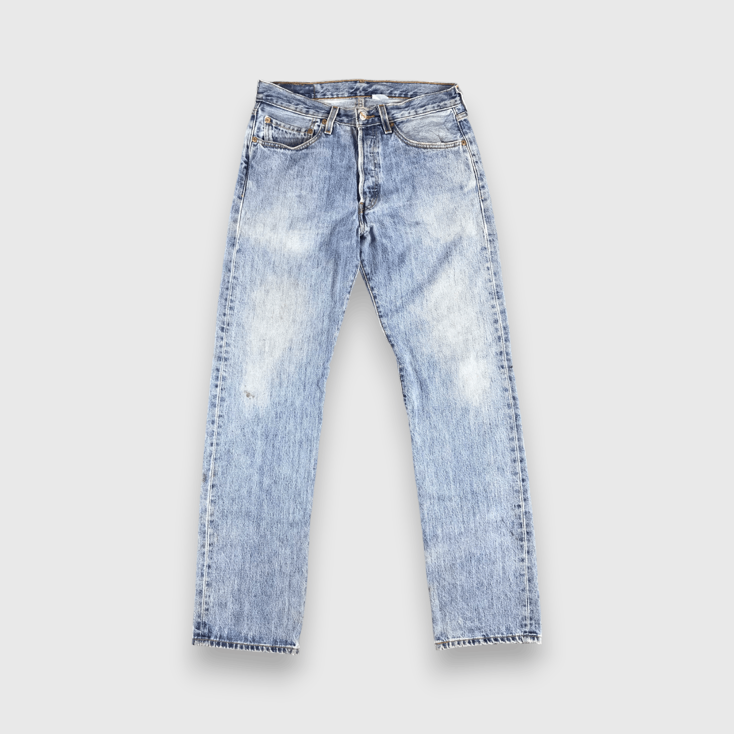 Levi's Vintage Blue Wash Levis 501 Jeans-J2029 Size US 32 / EU 48 - 1 Thumbnail