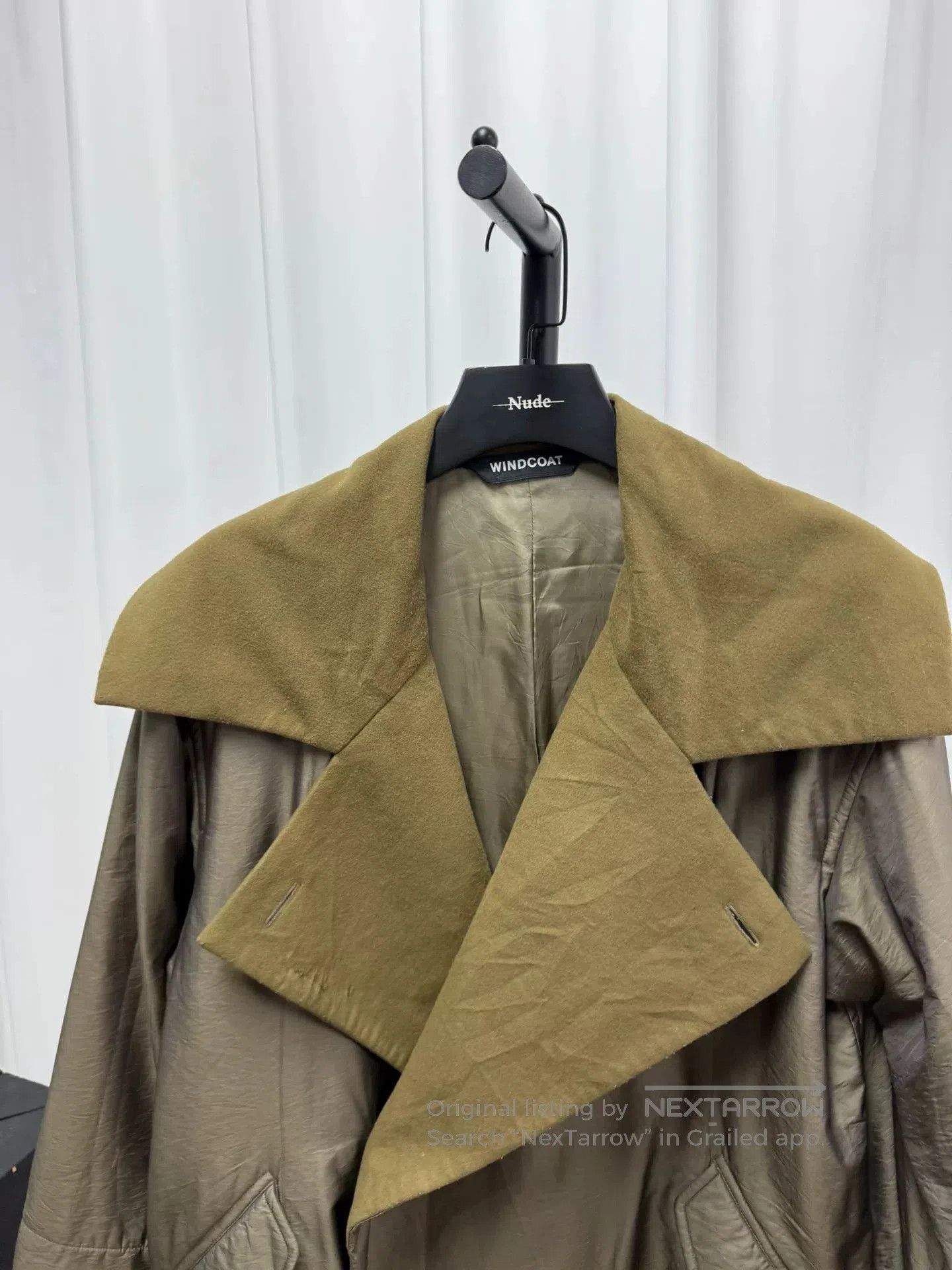 Issey Miyake issey miyake oversized windcoat with large collar. Size US XXL / EU 58 / 5 - 3 Thumbnail