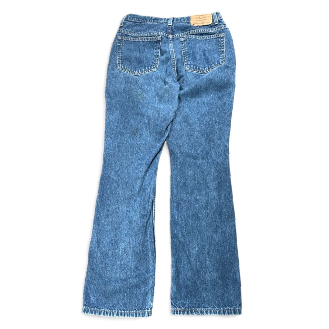 Eddie Bauer VINTAGE Eddie Bauer Jeans Mens 28x30 Blue Straight 90s Denim 5-Pocket Design Size US 28 / EU 44 - 2 Thumbnail