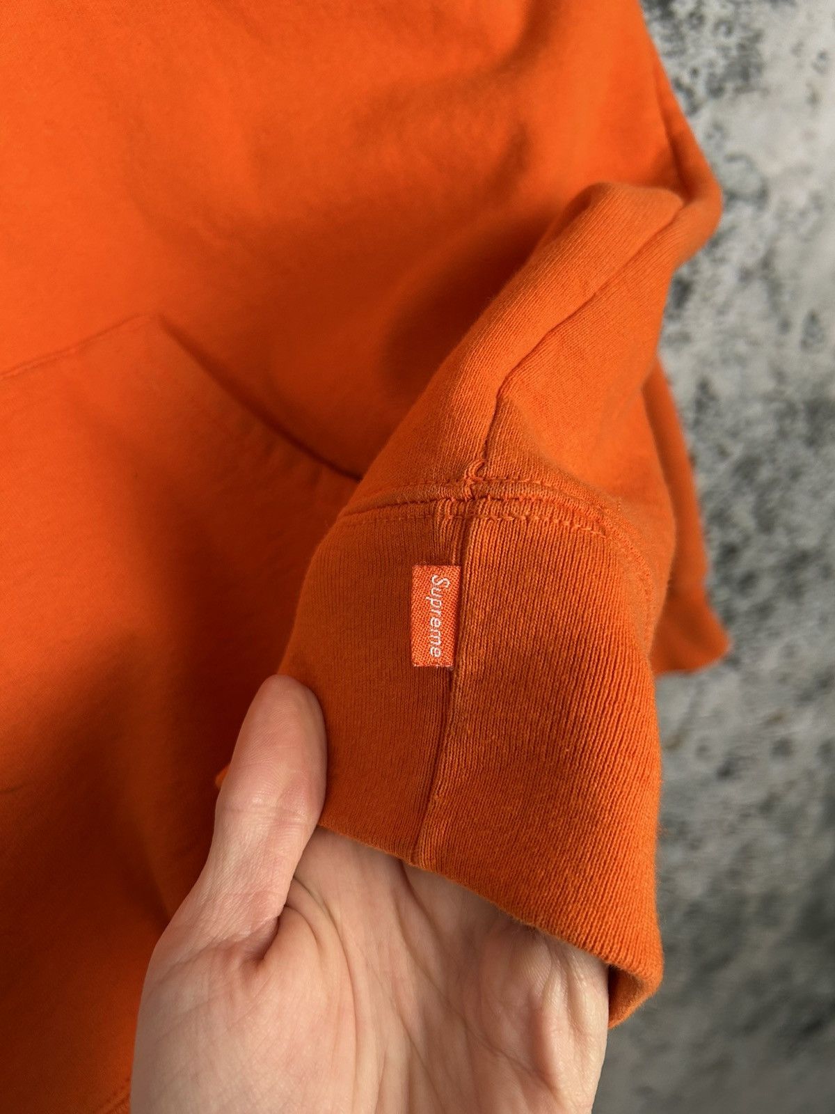 Supreme Supreme New York Orange Baggy Hoodie Rap Skate Streetwear Size US M / EU 48-50 / 2 - 6 Thumbnail