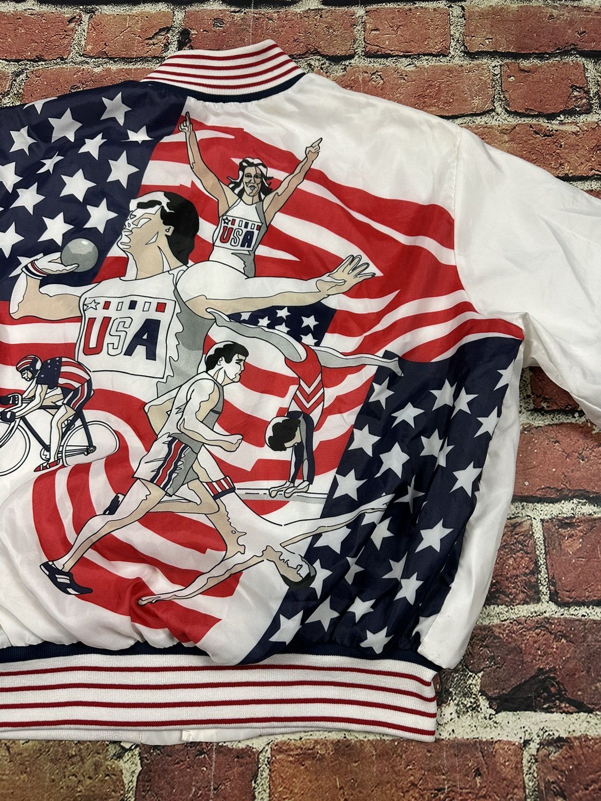 USA Olympics Vintage Atlanta Olympics King Louie Jacket 1996 USA Bomber Size US XL / EU 56 / 4 - 7 Thumbnail
