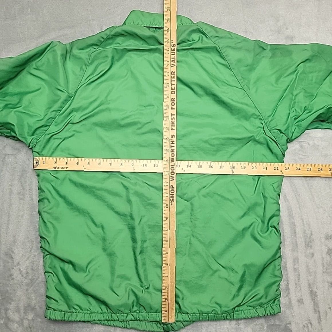 Vintage VTG Air Force Communications Service Coaches Jacket Mens M Green Made In USA Size US M / EU 48-50 / 2 - 6 Thumbnail