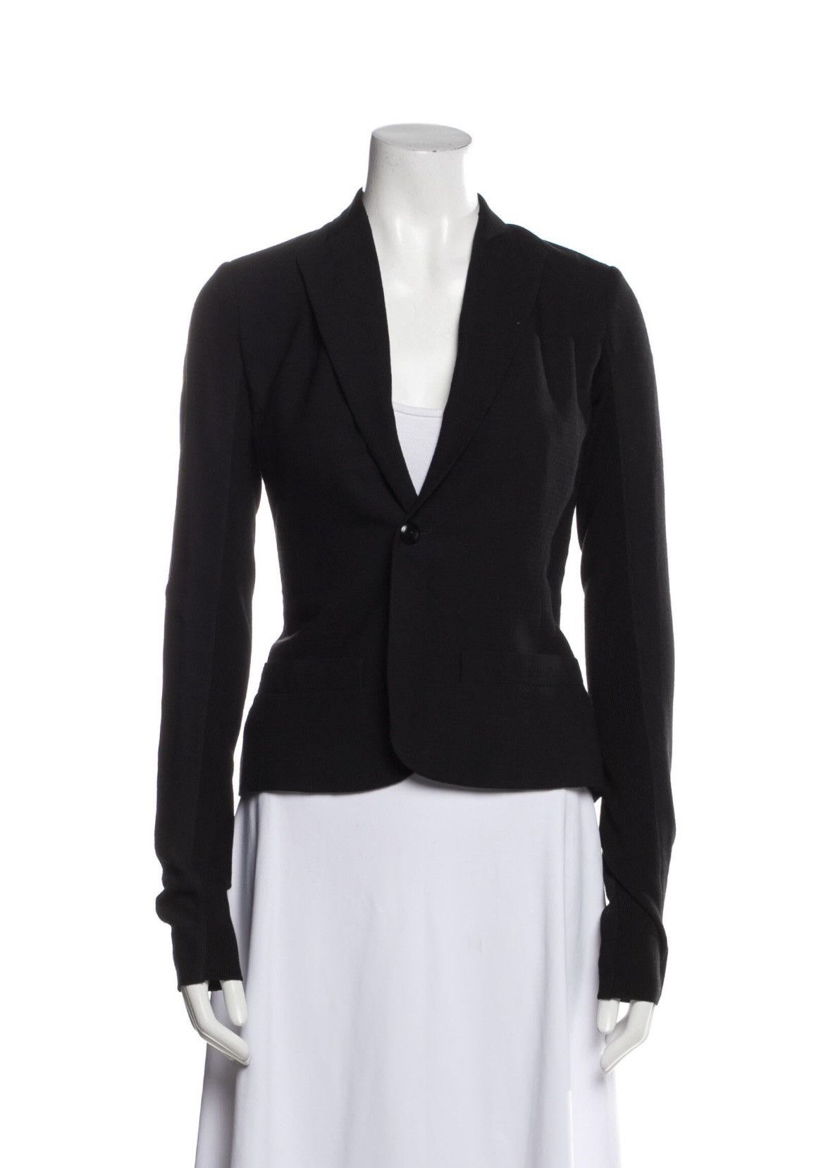image of Rick Owens Women Blazer It38 in Black (Size XS)