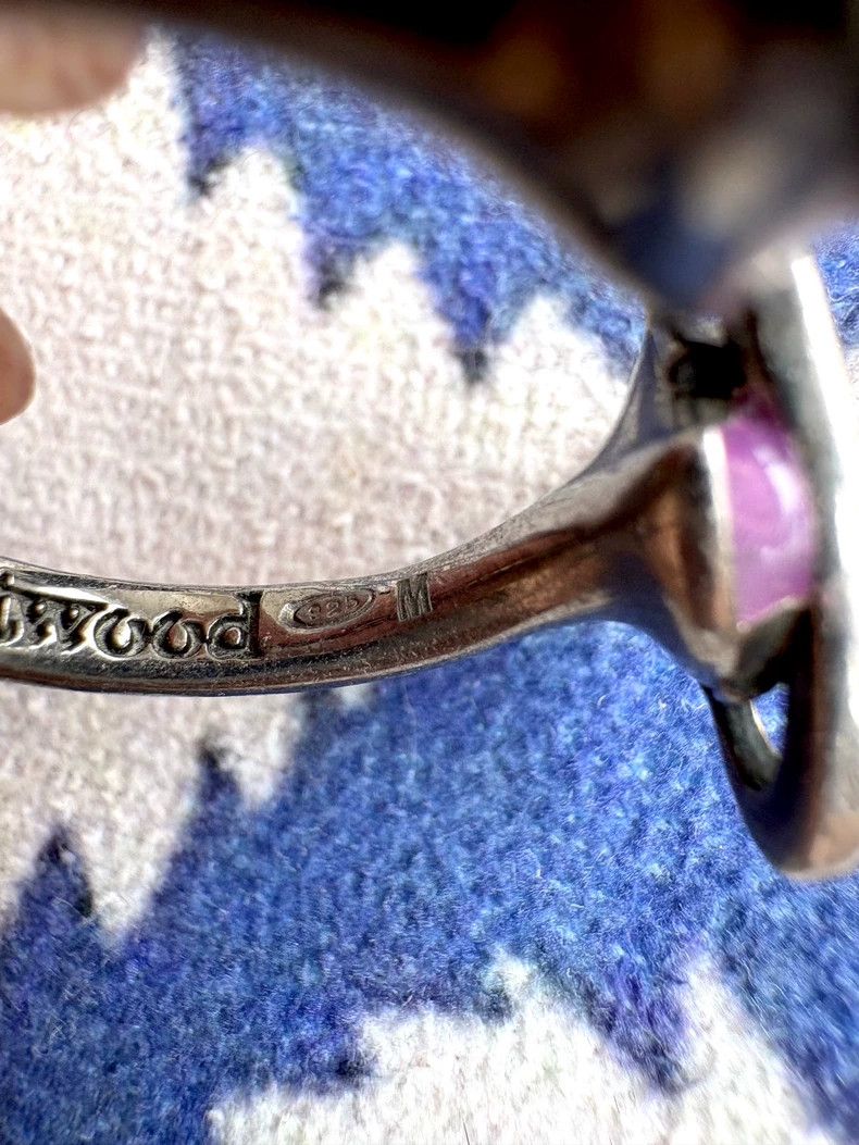 Vivienne Westwood Vivienne Westwood Vintage Purple Gemini Heart Ring Size ONE SIZE - 4 Thumbnail