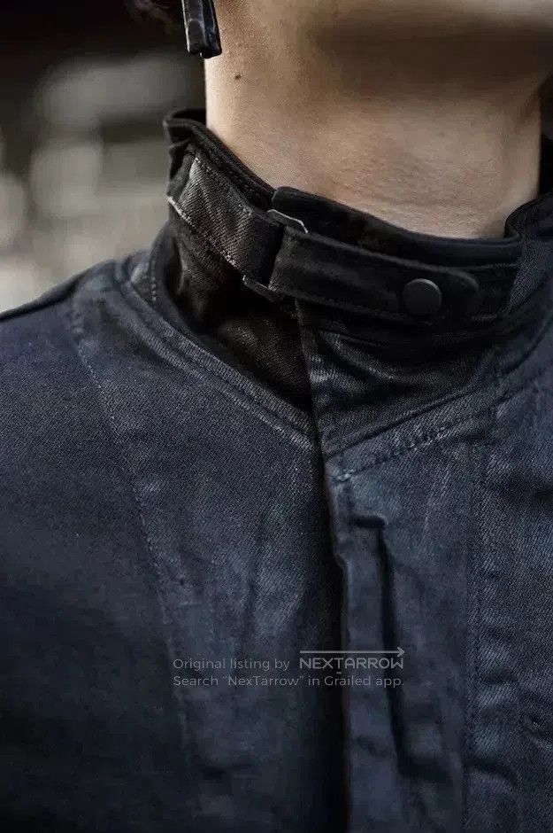 Julius Julius 7 Black Motorcycle Denim Jacket. Size US S / EU 44-46 / 1 - 3 Thumbnail