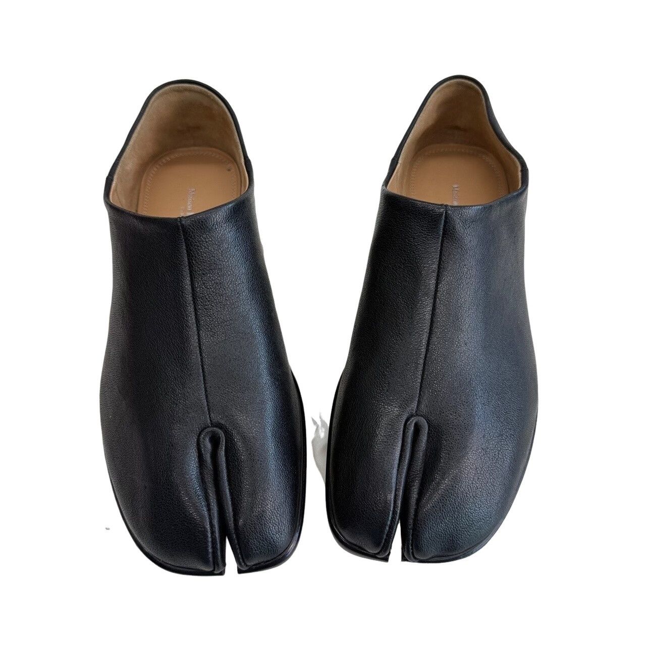 Maison Margiela Maison Margiela Tabi Leather Slip Ons Size 41 Size US 8 / EU 41 - 1 Thumbnail