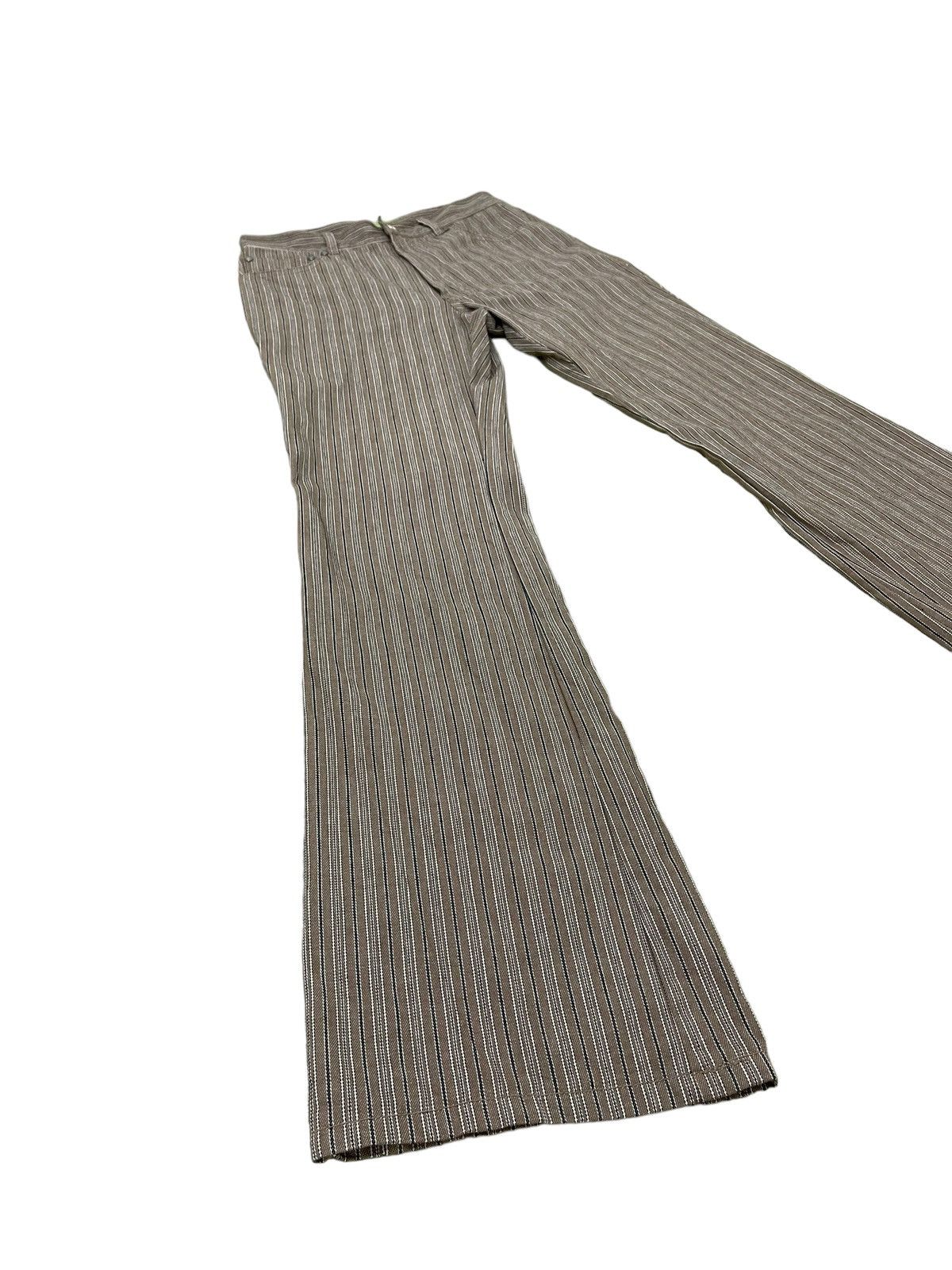 Japanese Brand Flare Jeans Countdown Japan Striped Boot Cut 8🟦5 Size US 29 - 10 Thumbnail