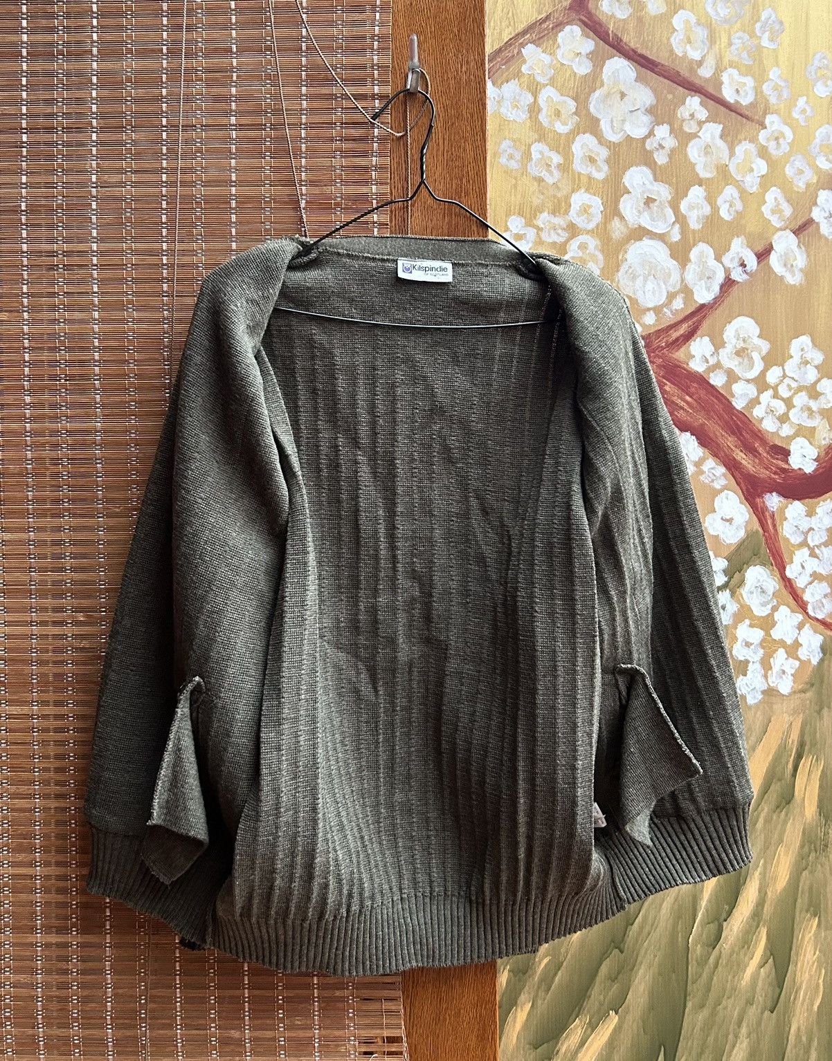 Harris Tweed × Vintage Vintage Kilspindie Harris Tweed Houndstooth Wool Cardigan Size US L / EU 52-54 / 3 - 4 Thumbnail