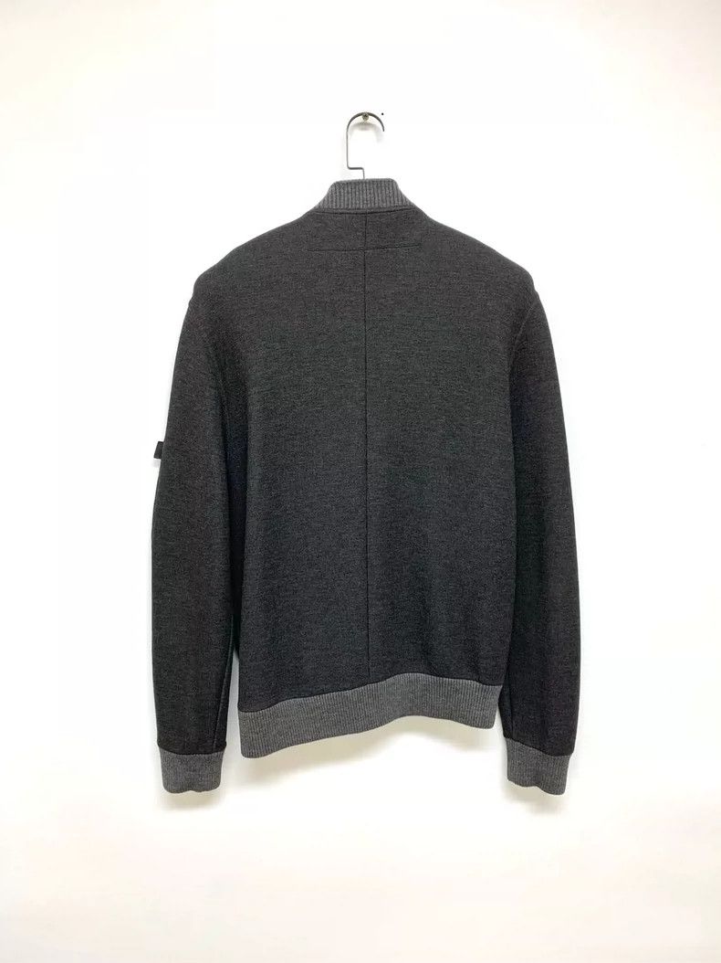 Givenchy Givenchy Gray Baseball Jacket Size M Shoulder Size US M / EU 48-50 / 2 - 2 Thumbnail
